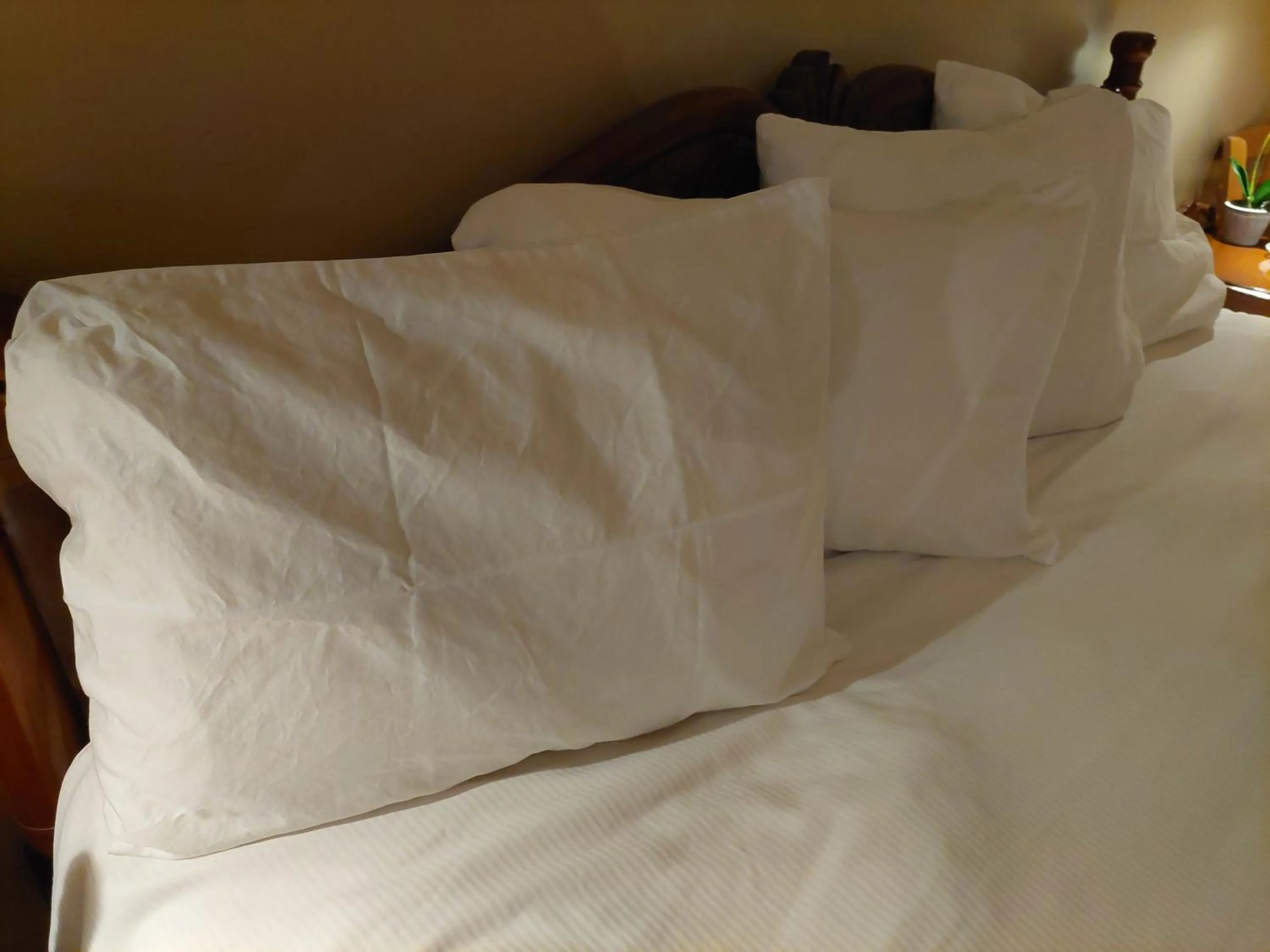 Bed in Studio-hôtel Villegiature Saint-Sauveur