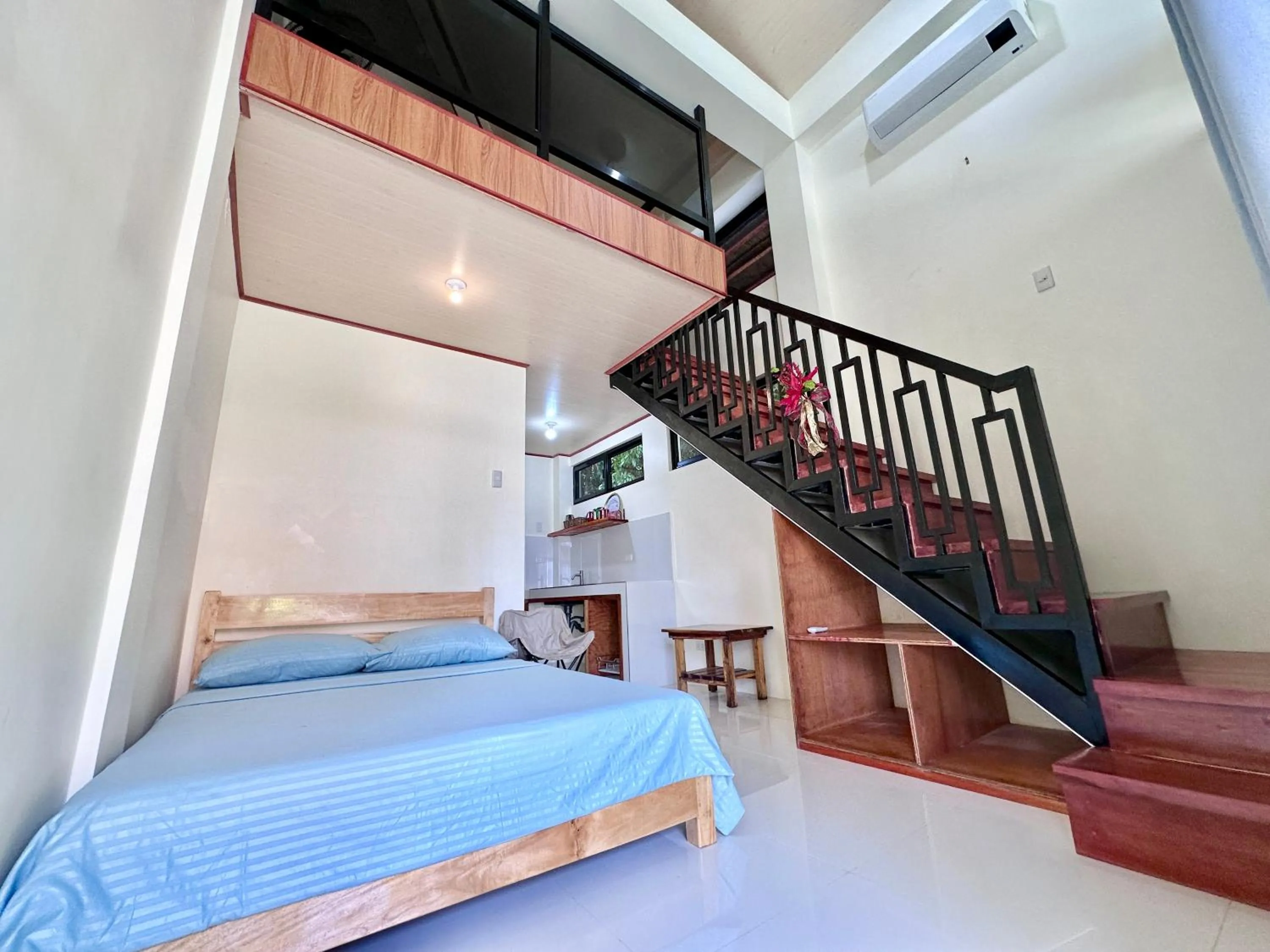 Bed in Sabas Beach and Campsite