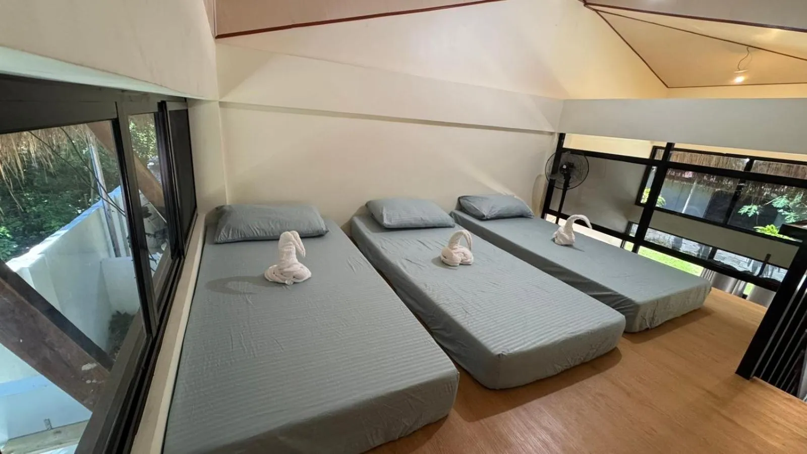 Bed in Sabas Beach and Campsite