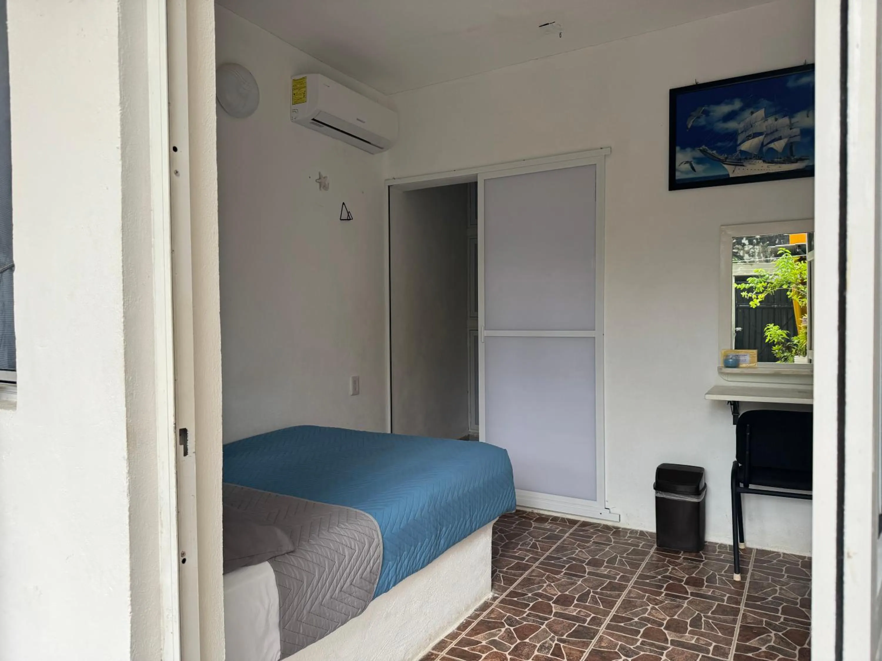 Bed in Zayali Bacalar - Guest House