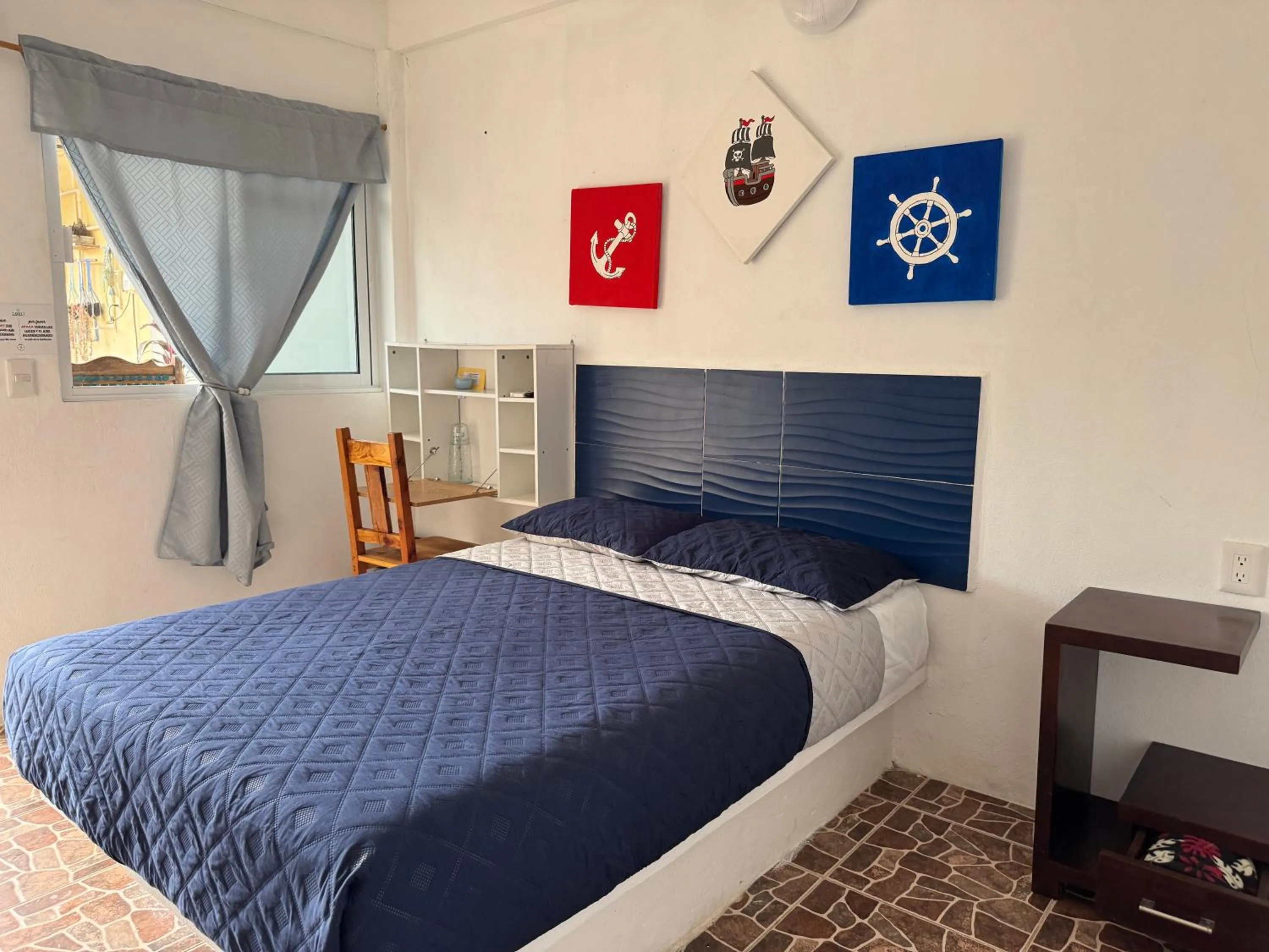 Bed in Zayali Bacalar - Guest House