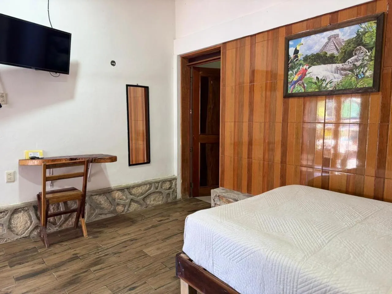 Bed in Zayali Bacalar - Guest House