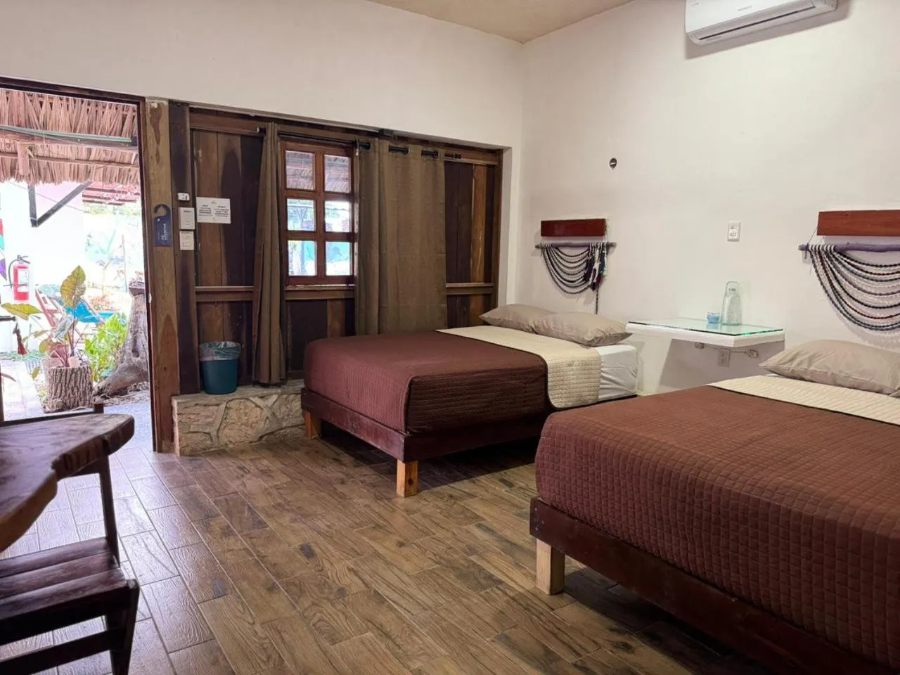 Bed in Zayali Bacalar - Guest House