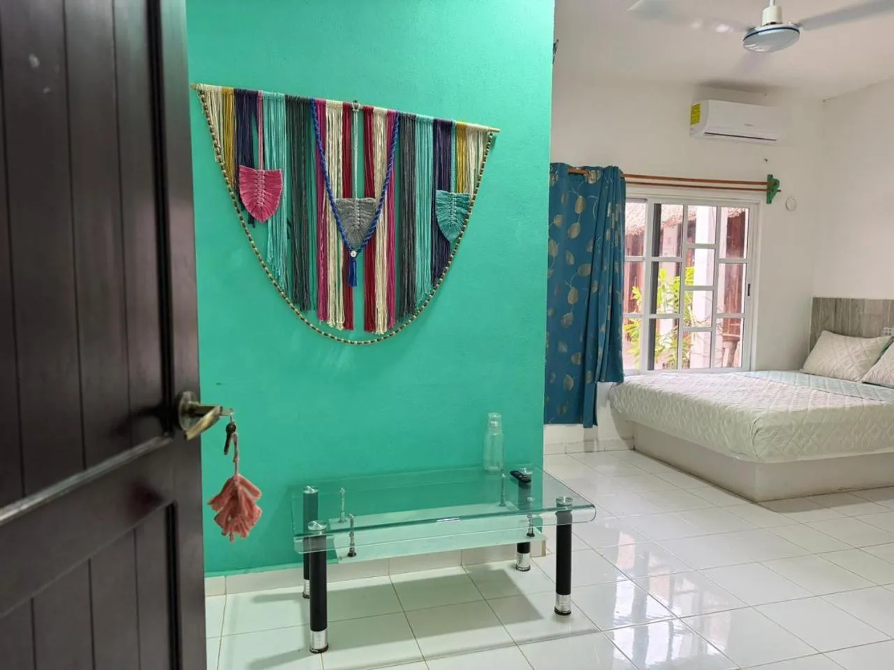 Bed in Zayali Bacalar - Guest House