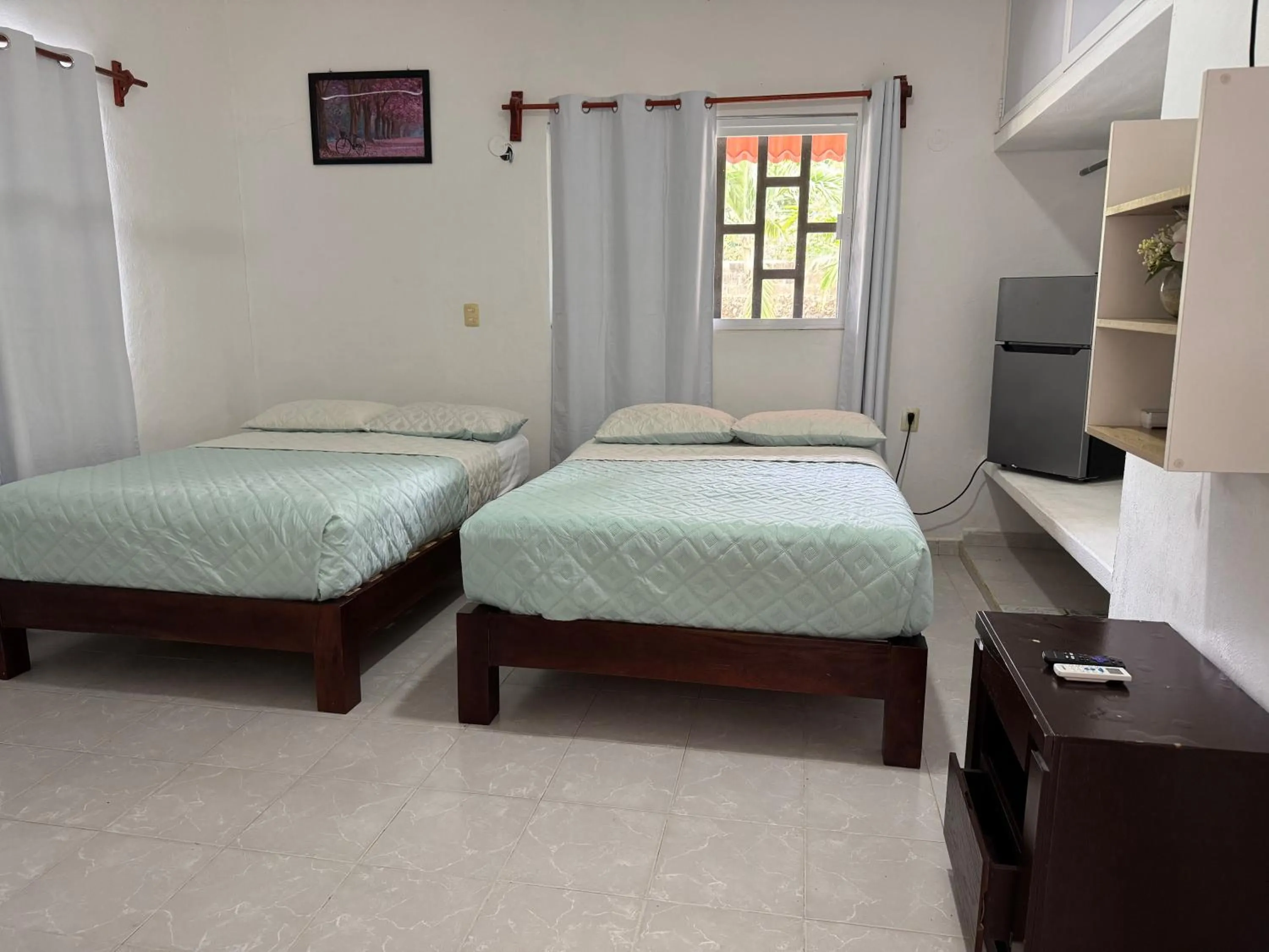 Bed in Zayali Bacalar - Guest House