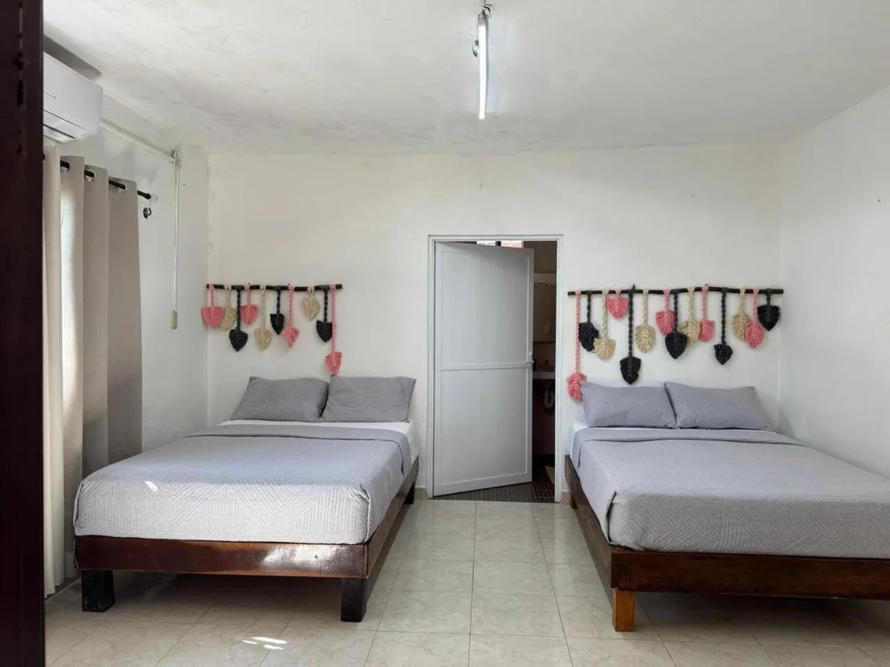 Bed in Zayali Bacalar - Guest House