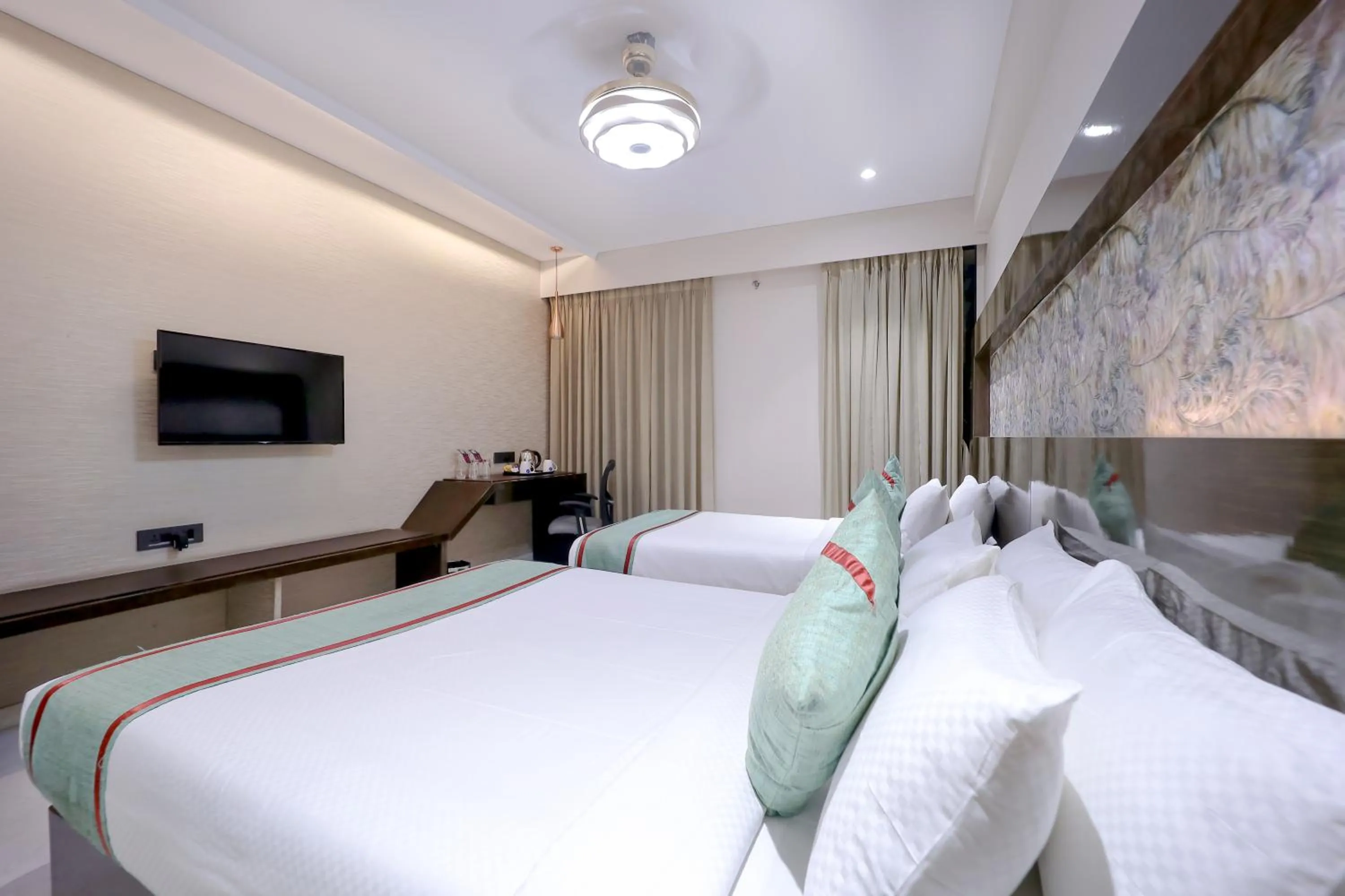 Bed in Zip By Spree Hotels Surat