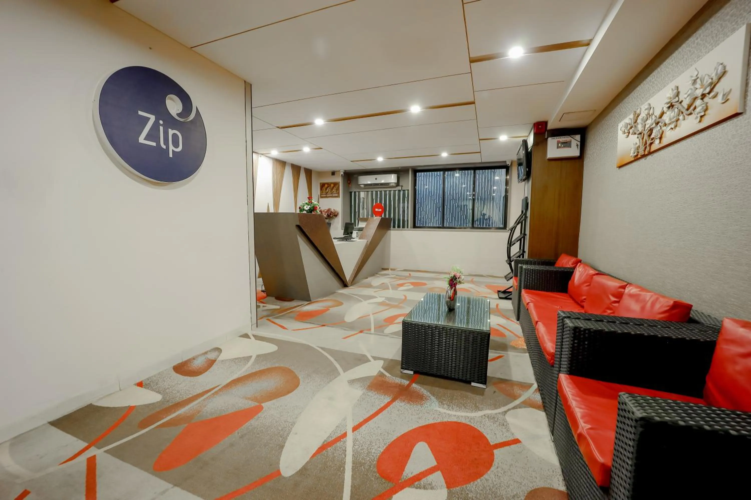Lobby or reception in Zip By Spree Hotels Surat