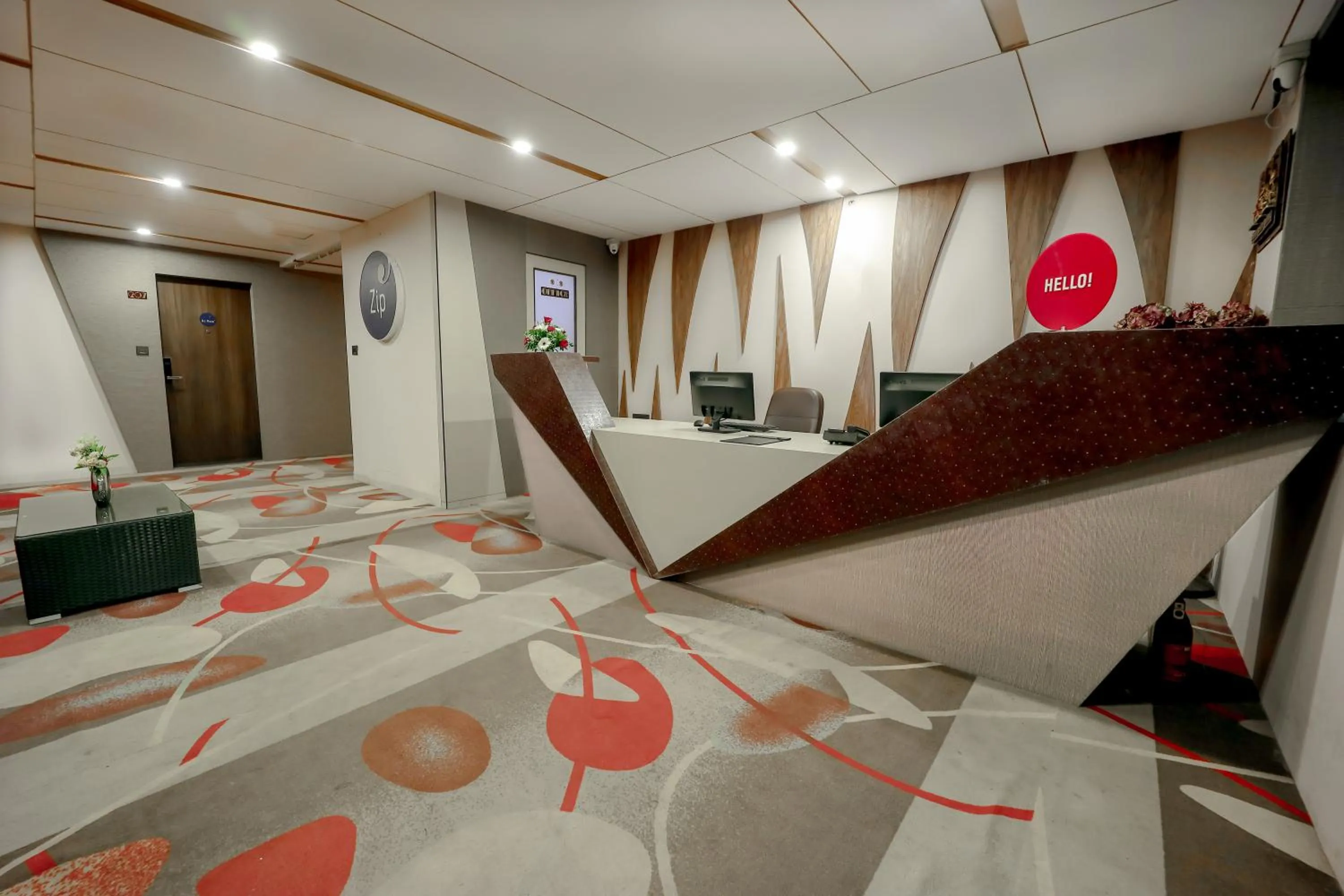 Lobby or reception in Zip By Spree Hotels Surat
