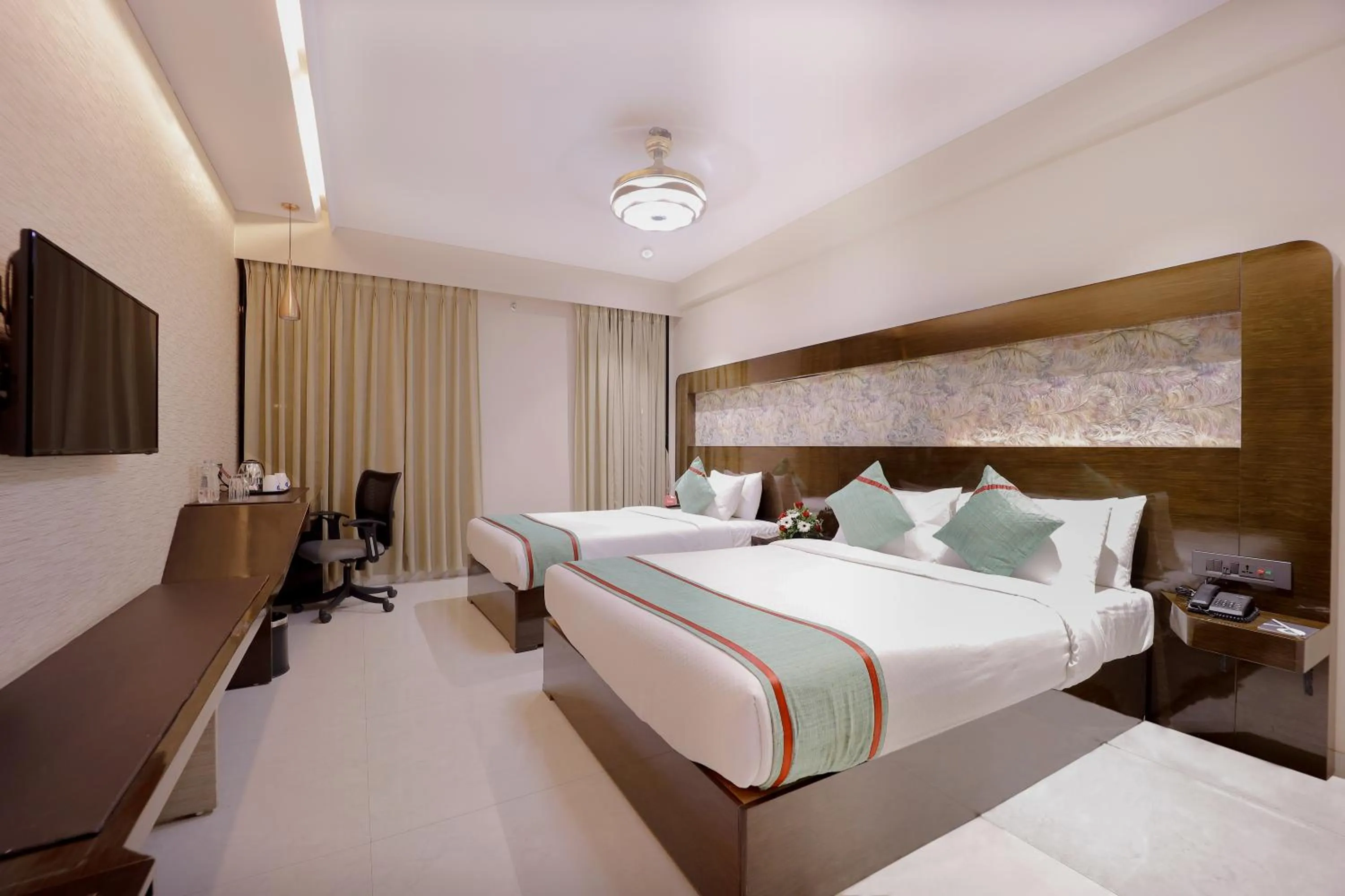 Bed in Zip By Spree Hotels Surat