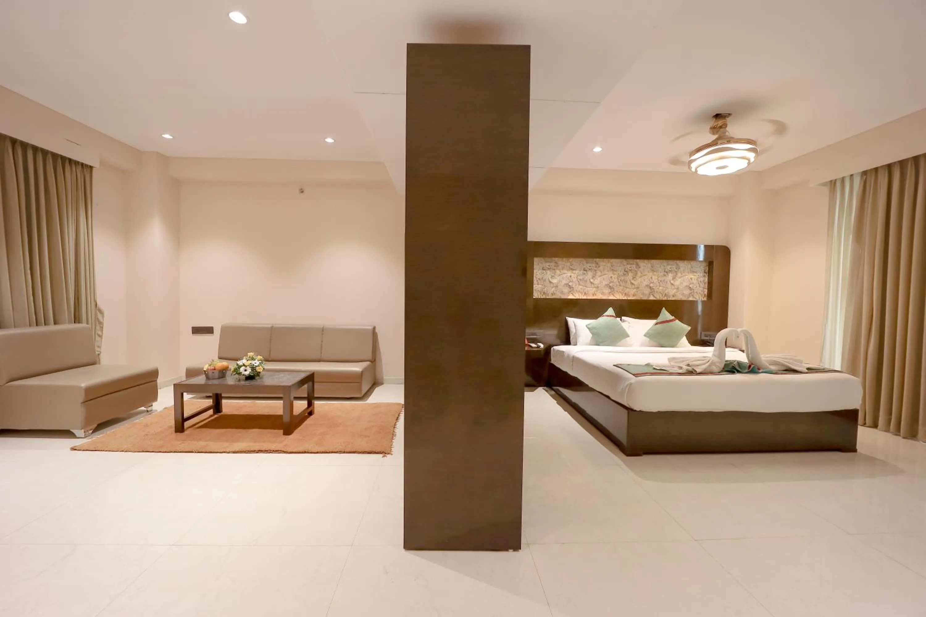 View (from property/room), Bed in Zip By Spree Hotels Surat