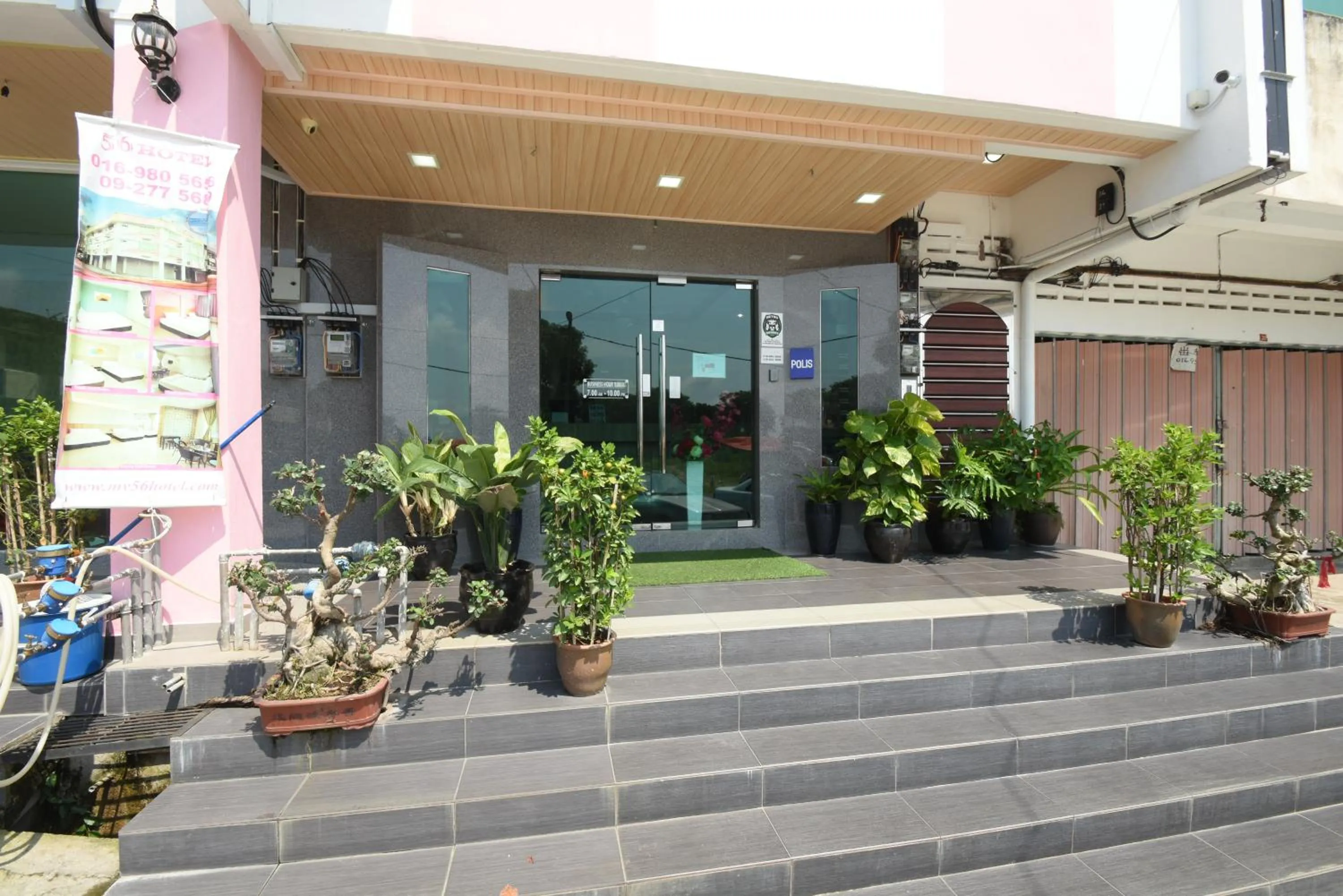Facade/entrance in 56 HOTEL