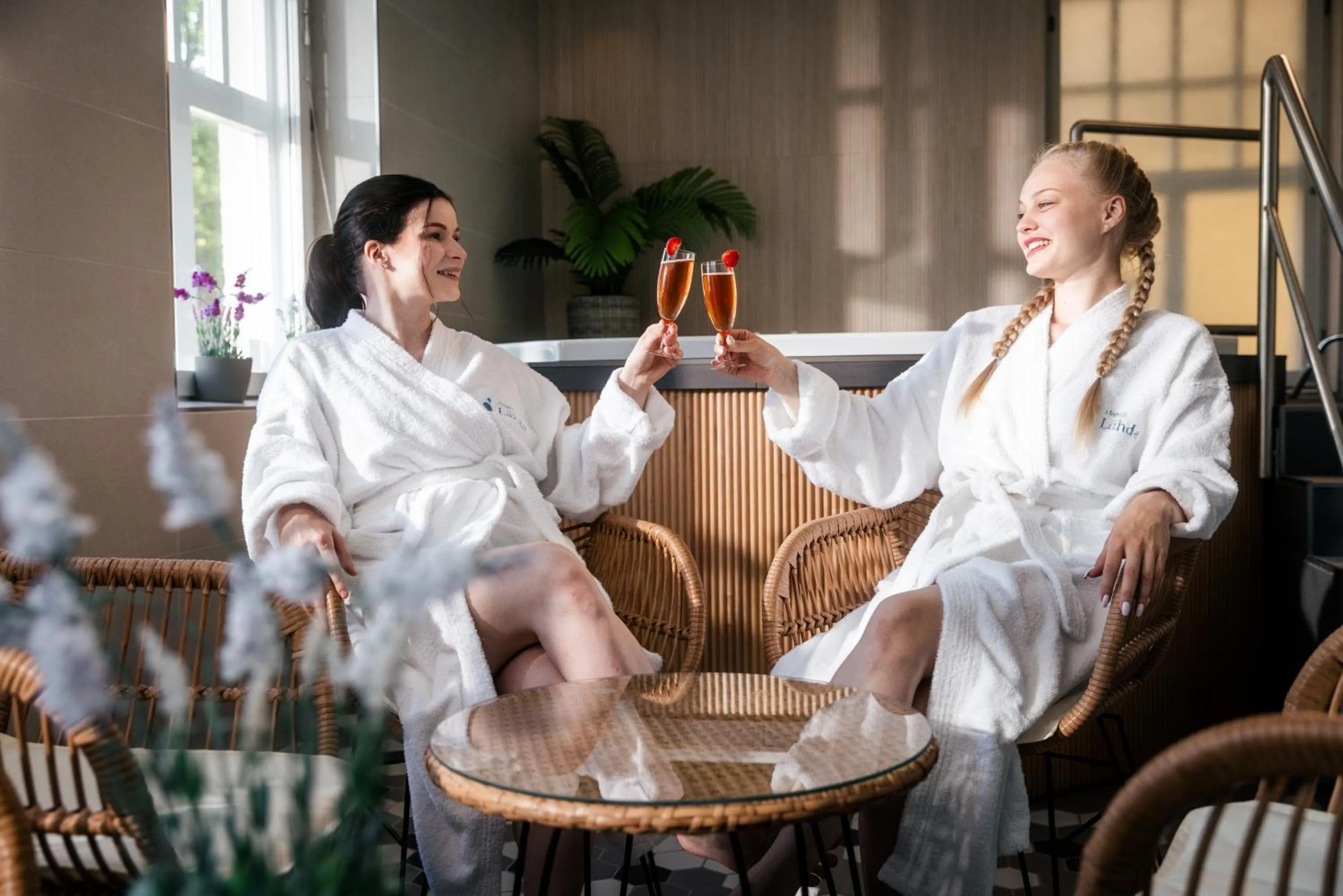 Spa and wellness centre/facilities in Boutique Hotel Lähde