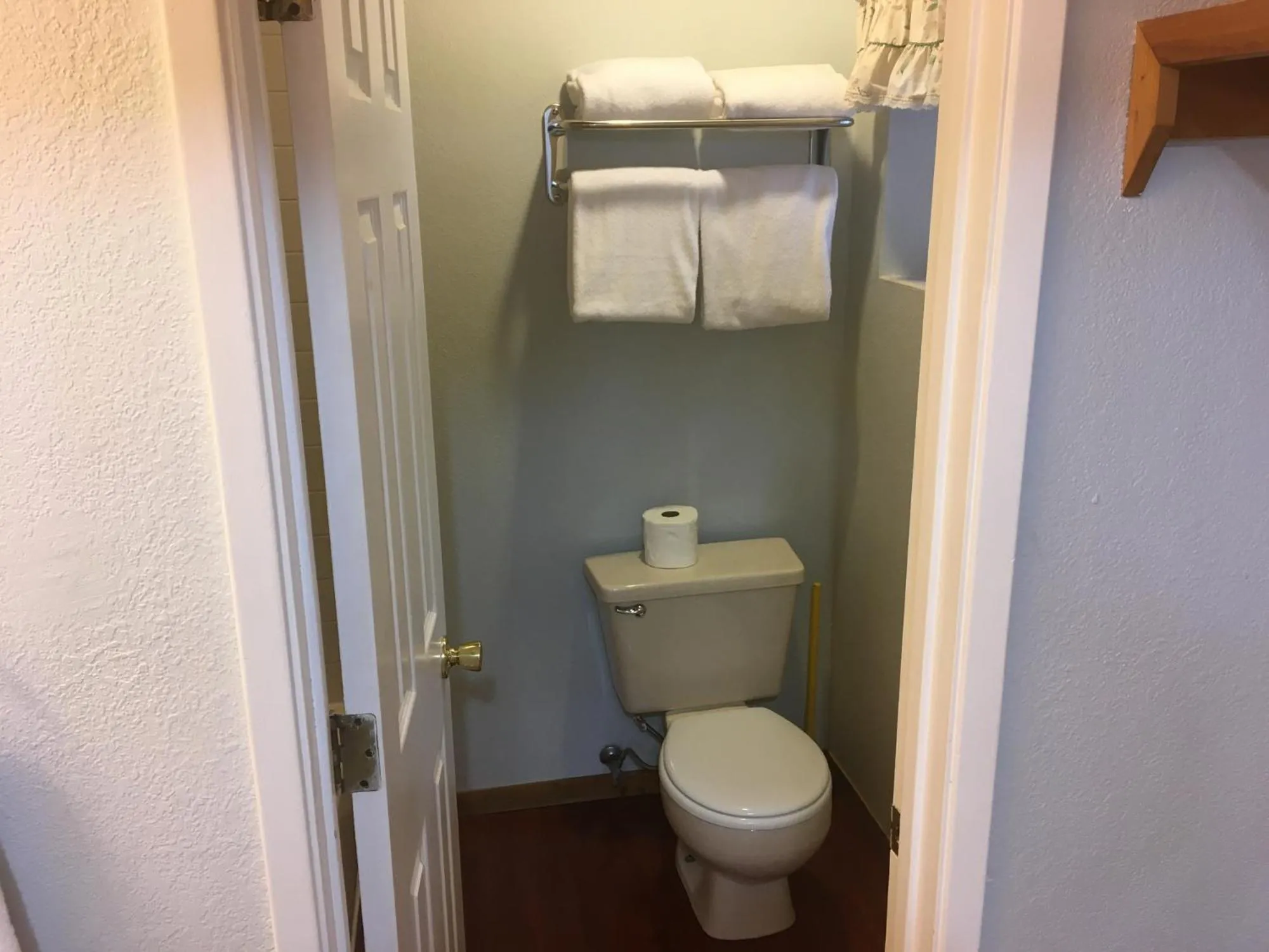 Bathroom in Whispering Pines Lodge