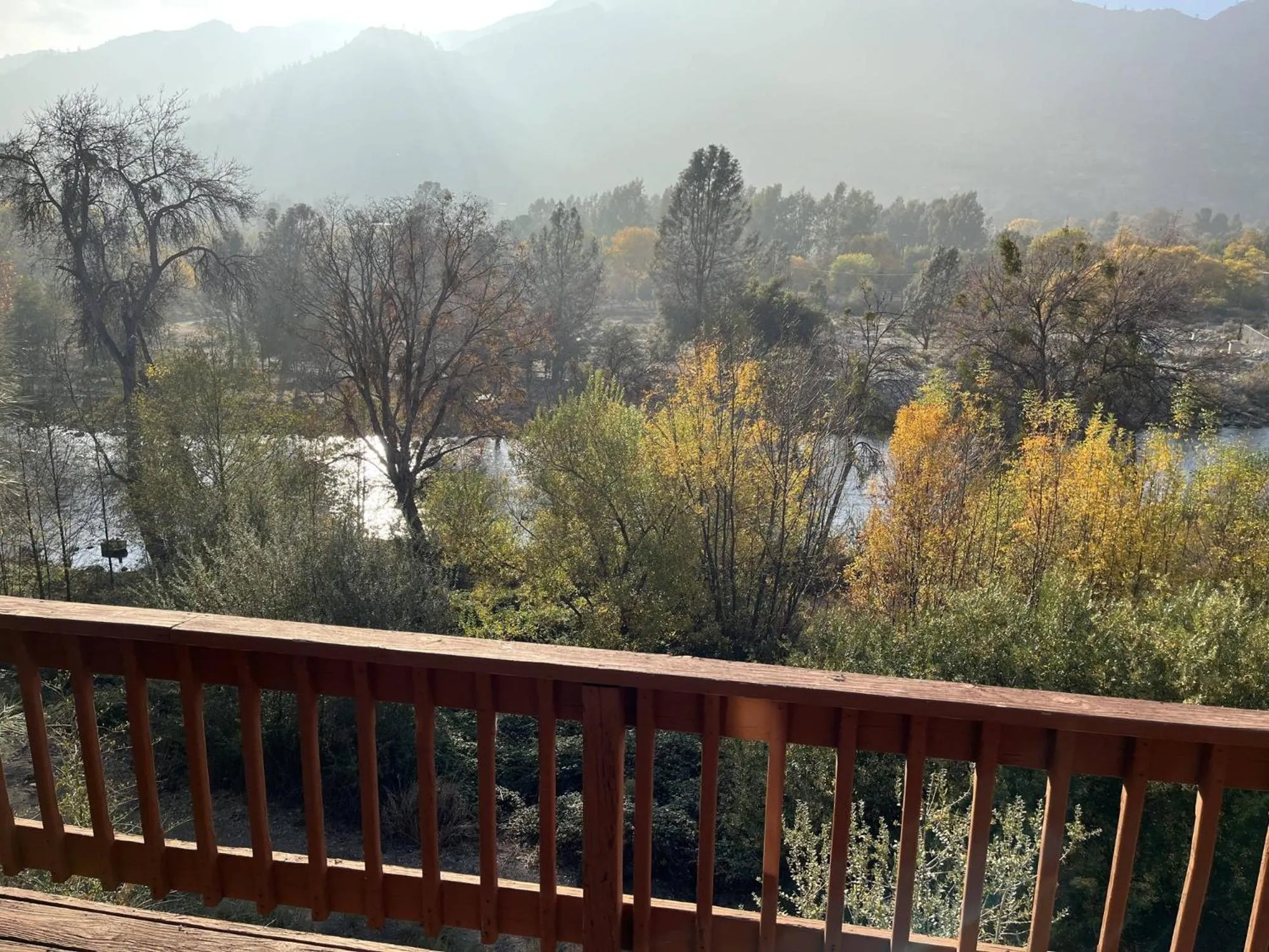 Balcony/Terrace in Whispering Pines Lodge