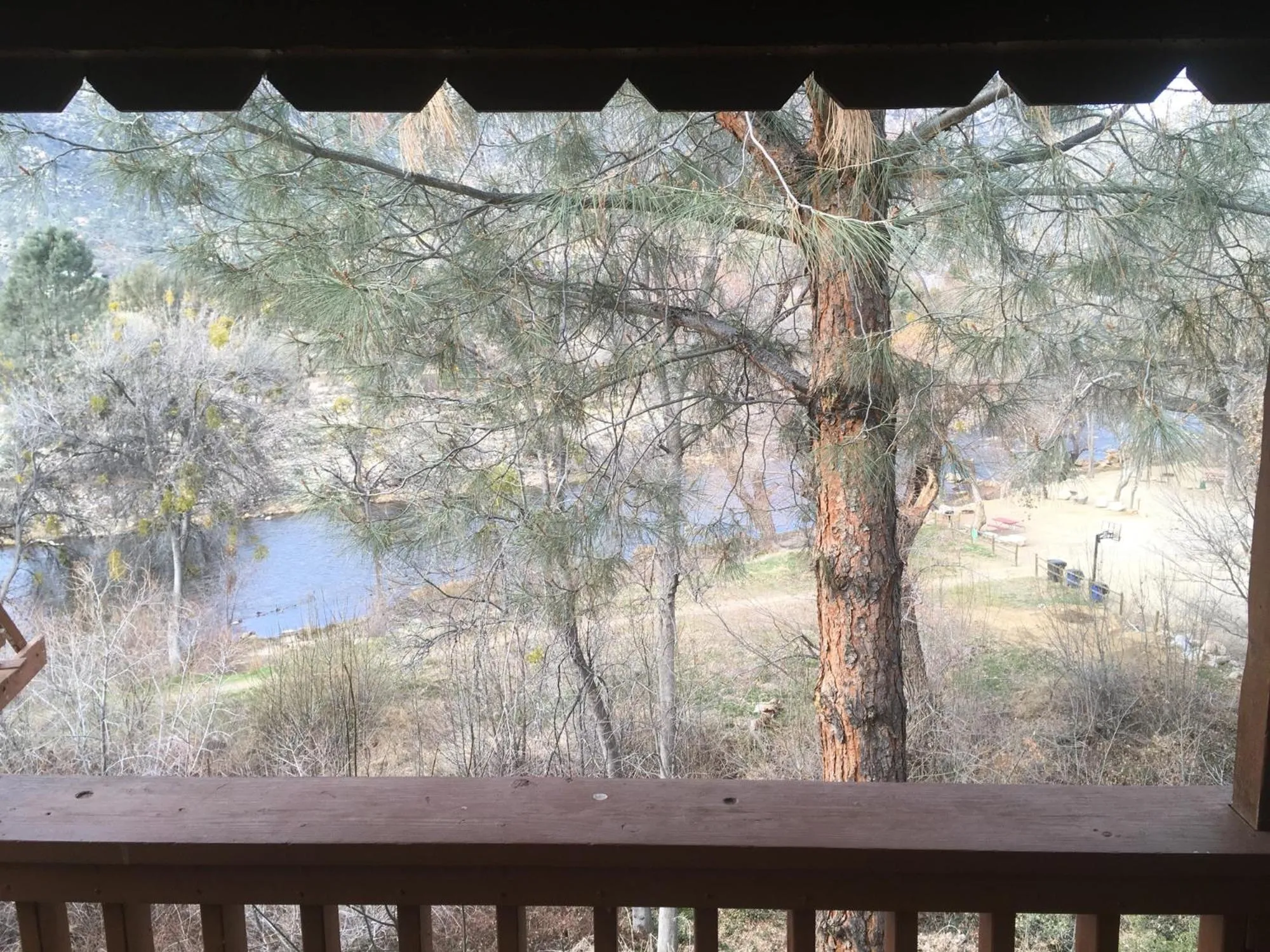 Balcony/Terrace in Whispering Pines Lodge