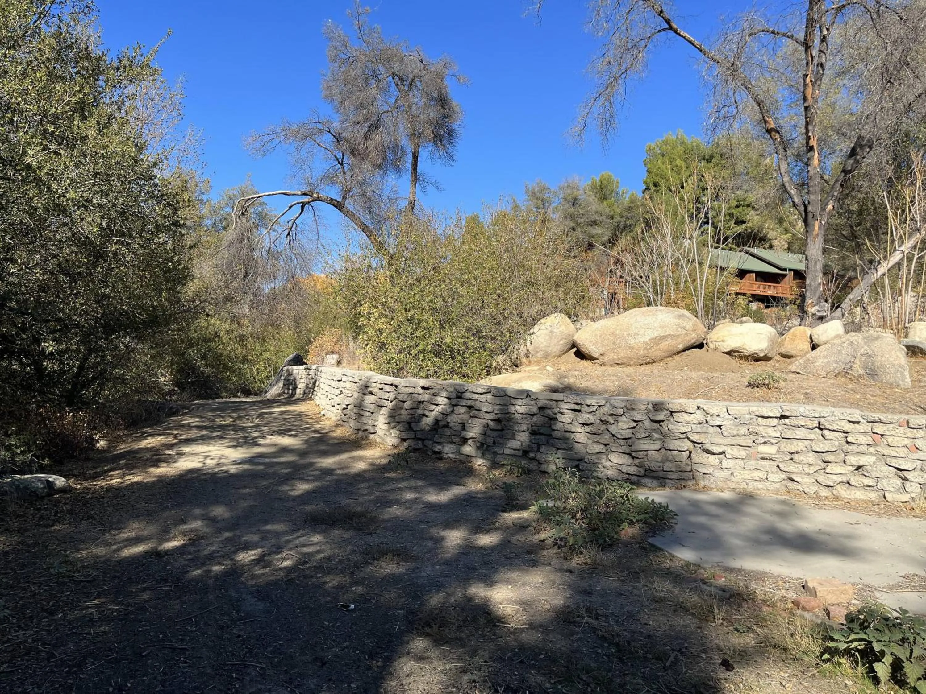Natural landscape in Whispering Pines Lodge