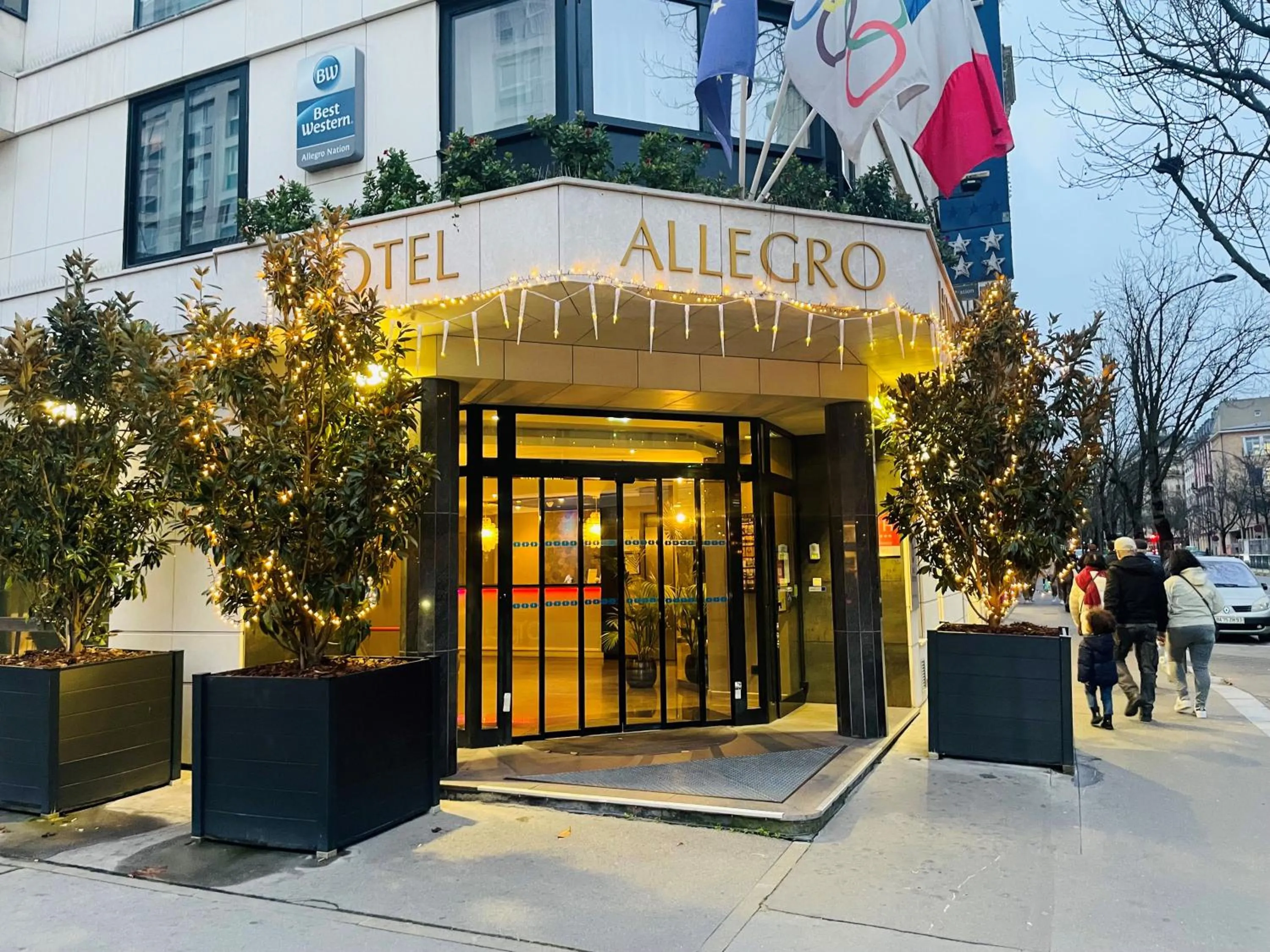 Property building in Best Western Allegro Nation