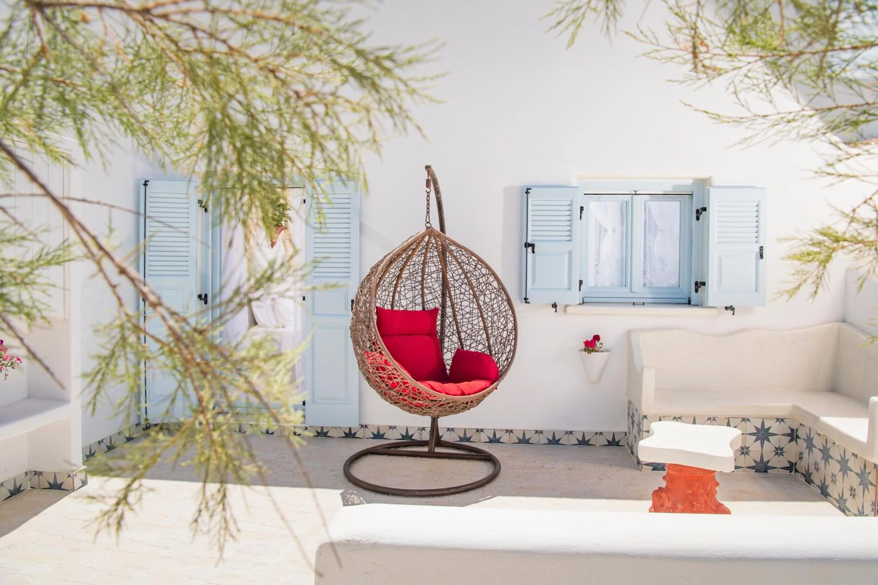 Patio in Starlight Luxury Seaside Villa & Suites