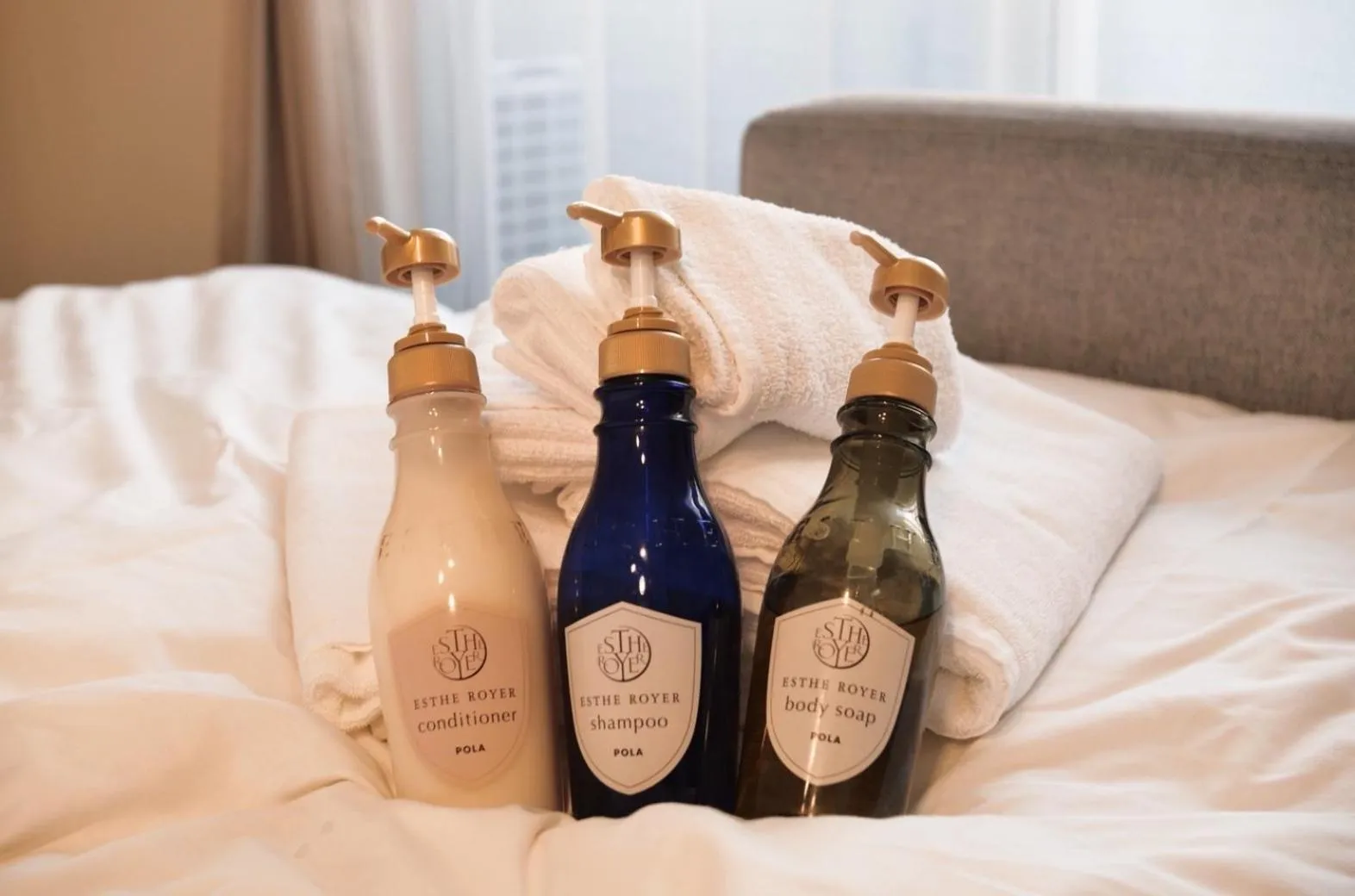 Bed in H2O Stay Ikebukuro