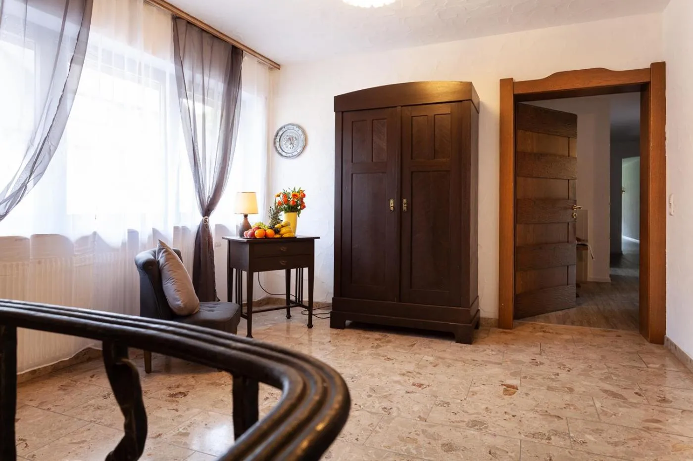 Seating area in Hotel Petra