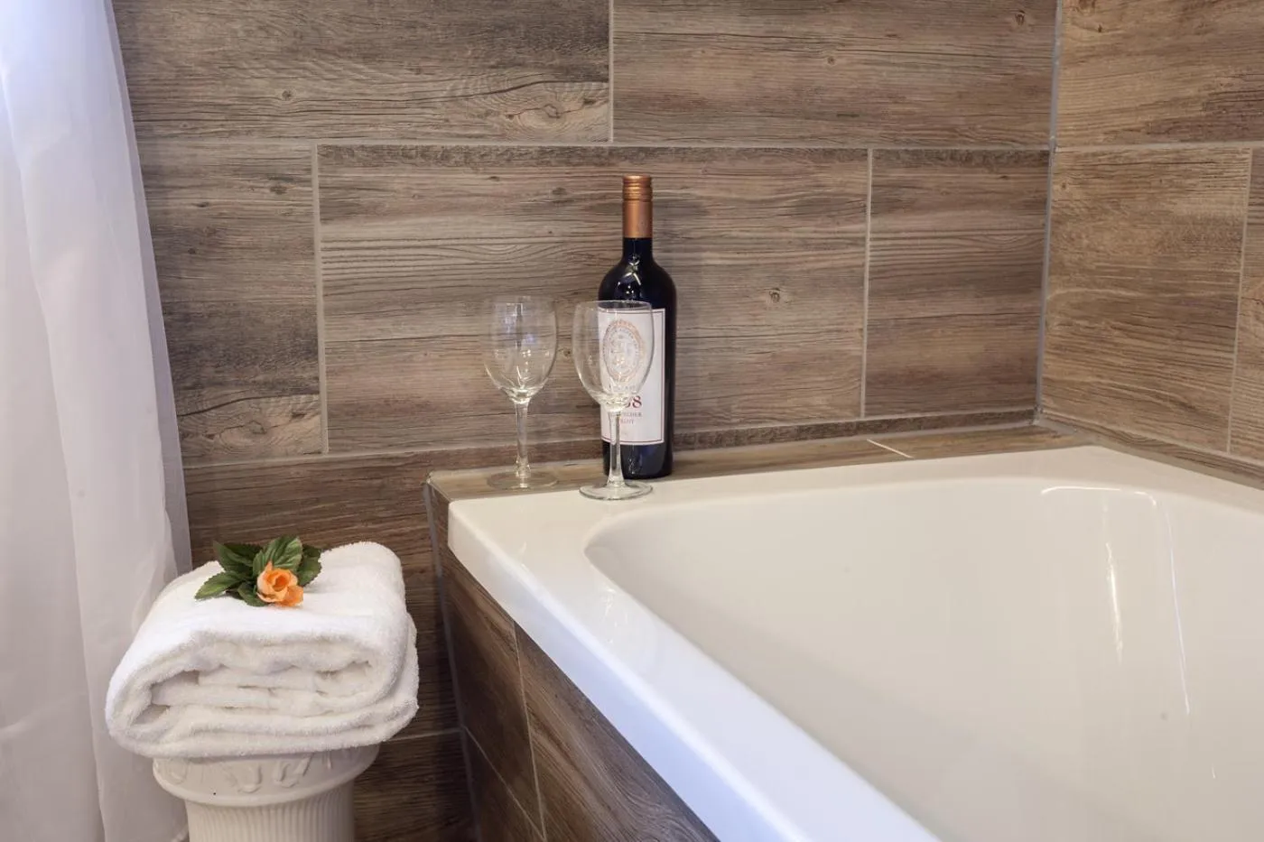 Bathroom in Hotel Petra