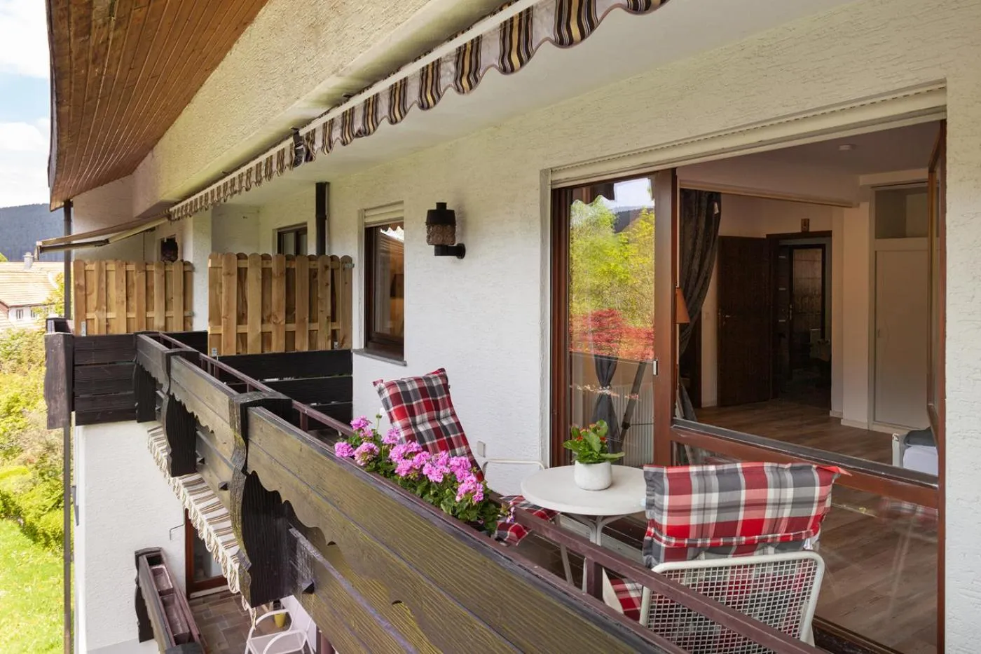 Patio in Hotel Petra