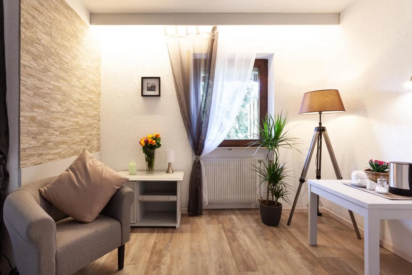 Communal lounge/ TV room in Hotel Petra