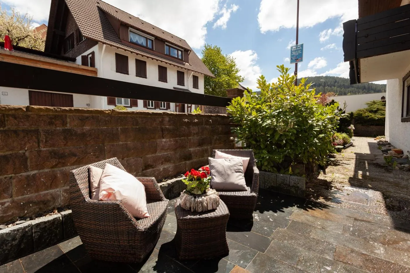 Patio in Hotel Petra