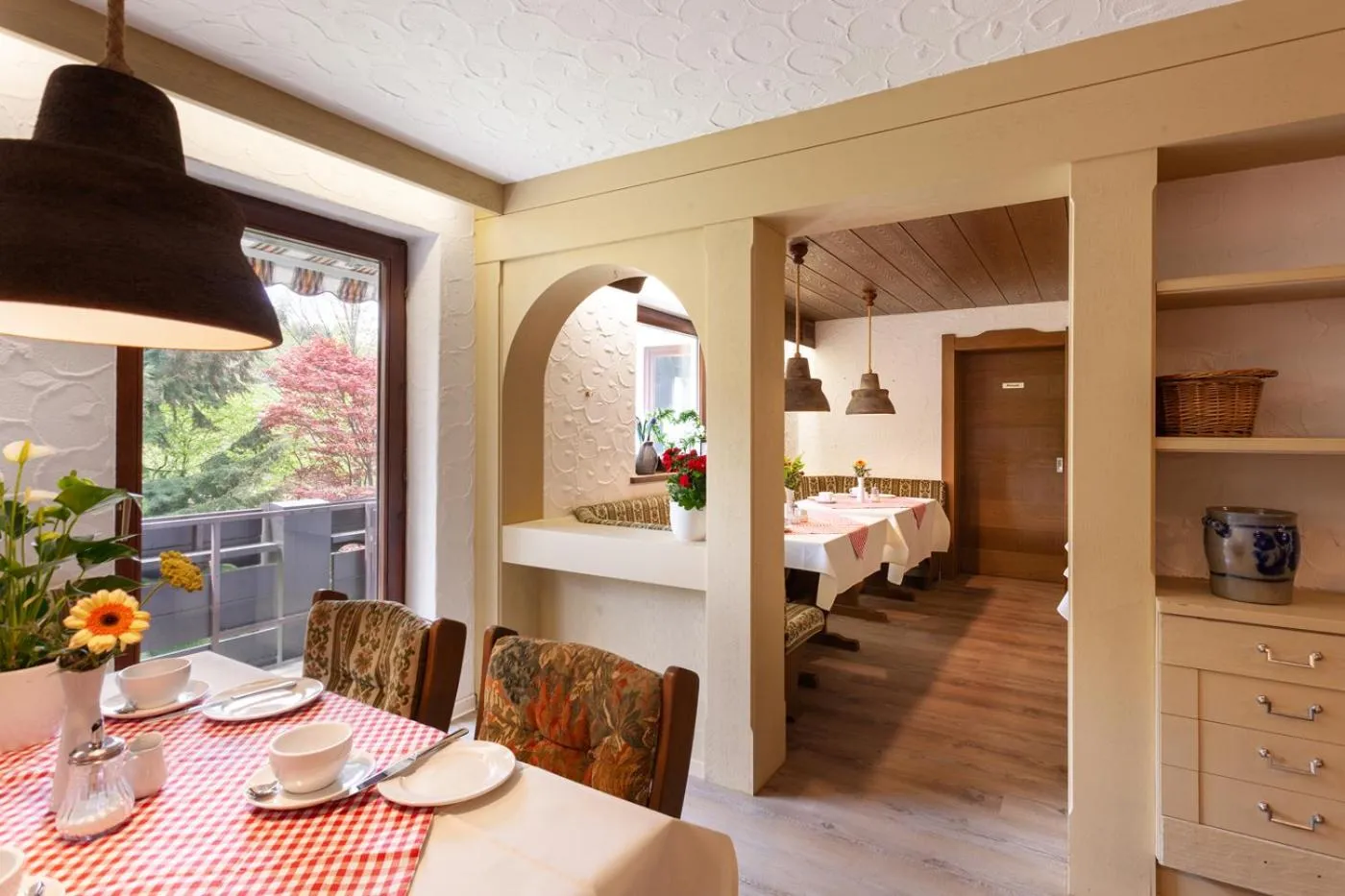 Seating area, Bed in Hotel Petra