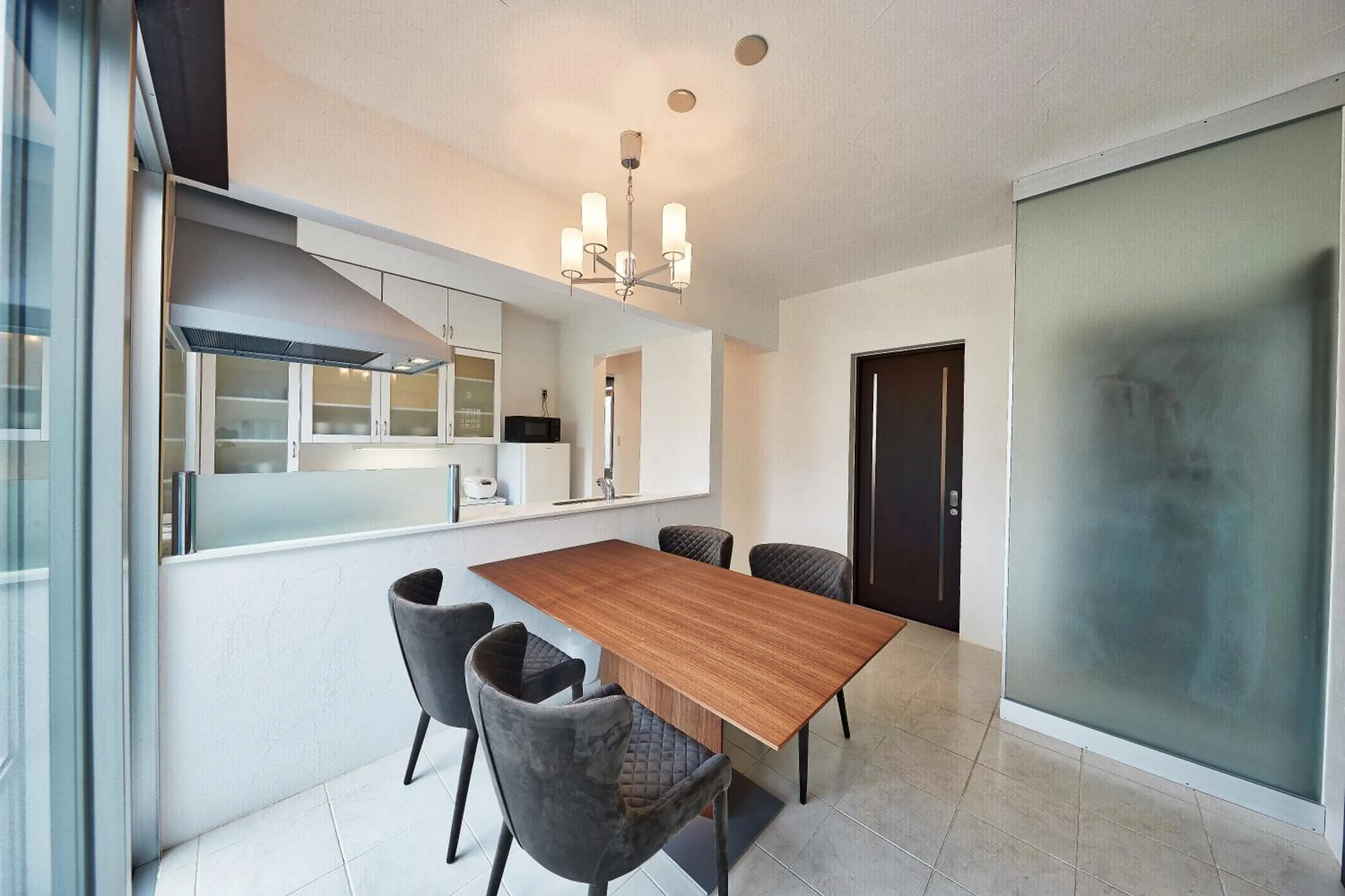 Dining area in Sky Villa Toyohara