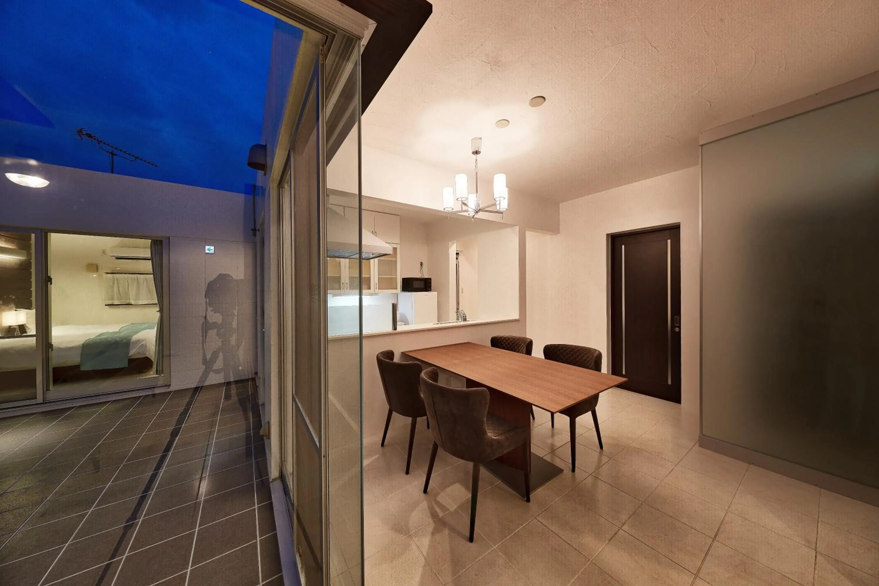 Night in Sky Villa Toyohara