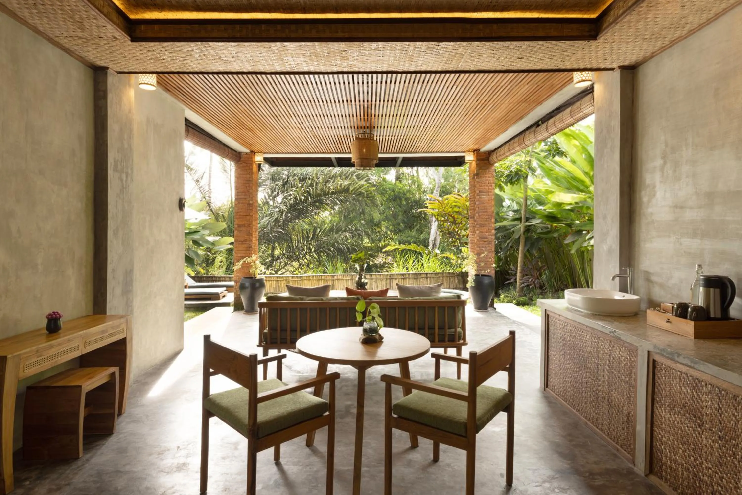 Living room in Beehouse Dijiwa Ubud