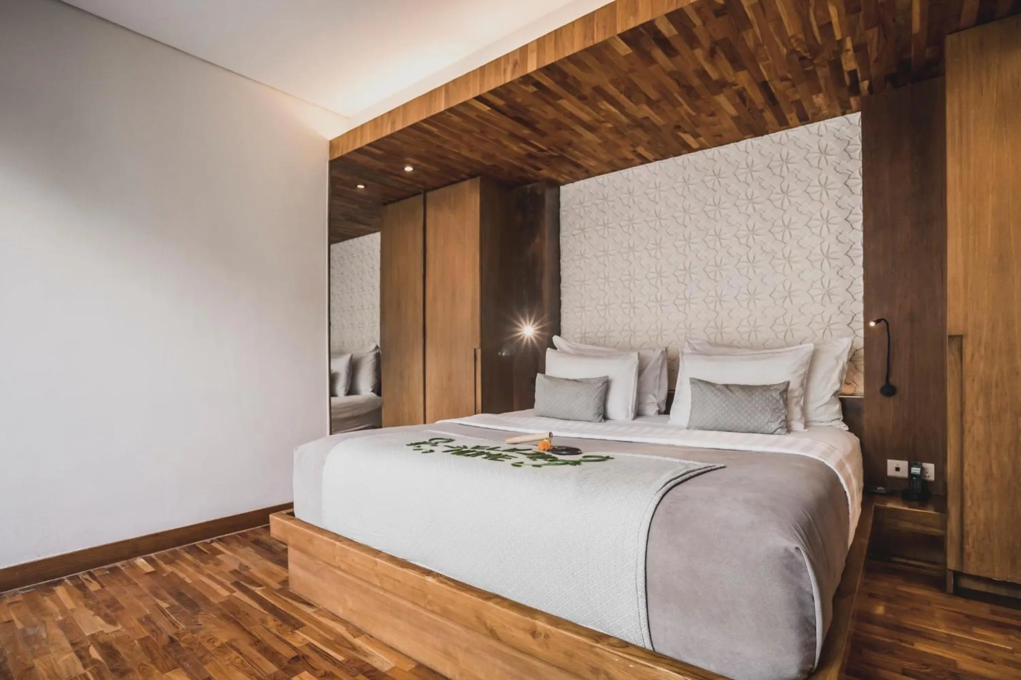 Bedroom, Bed in Ayona Villa Seminyak by Ini Vie Hospitality
