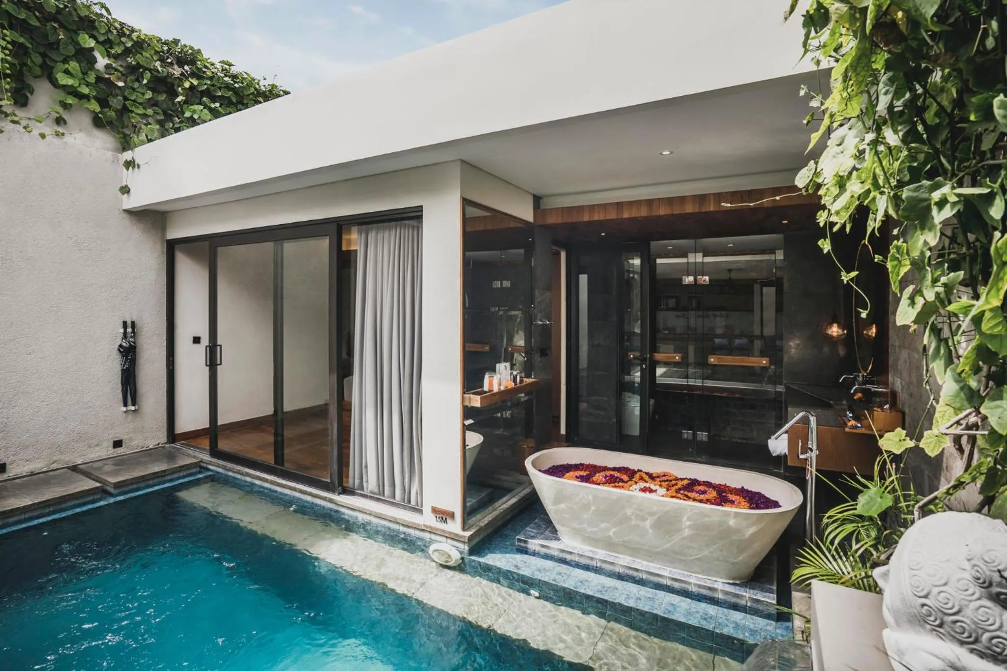 Swimming pool in Ayona Villa Seminyak by Ini Vie Hospitality