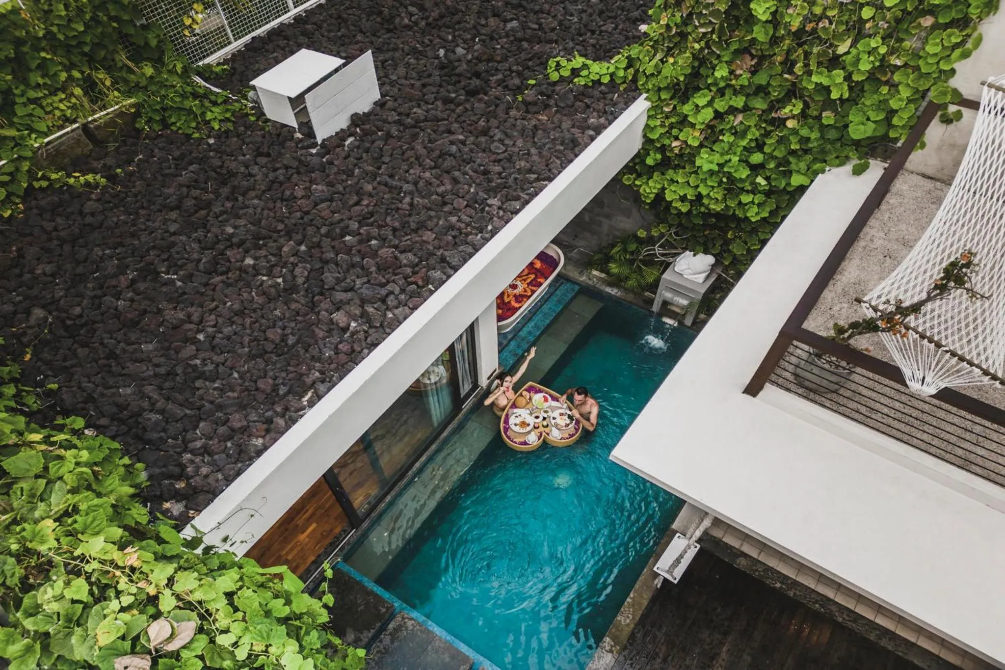 Swimming pool in Ayona Villa Seminyak by Ini Vie Hospitality