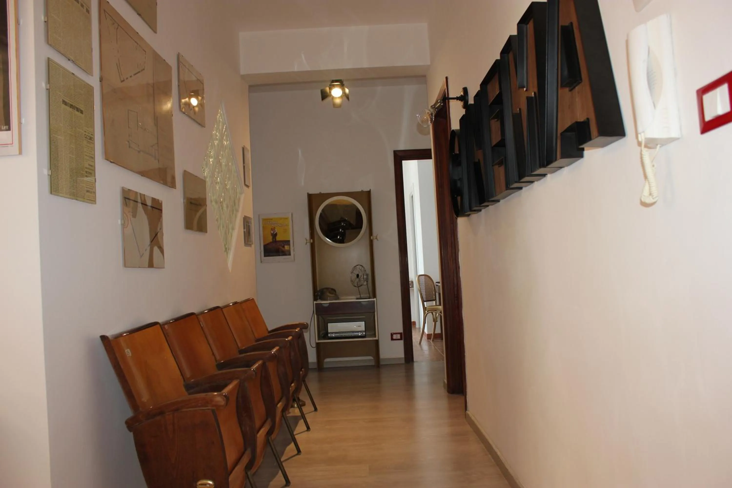 Decorative detail in odeon rooms