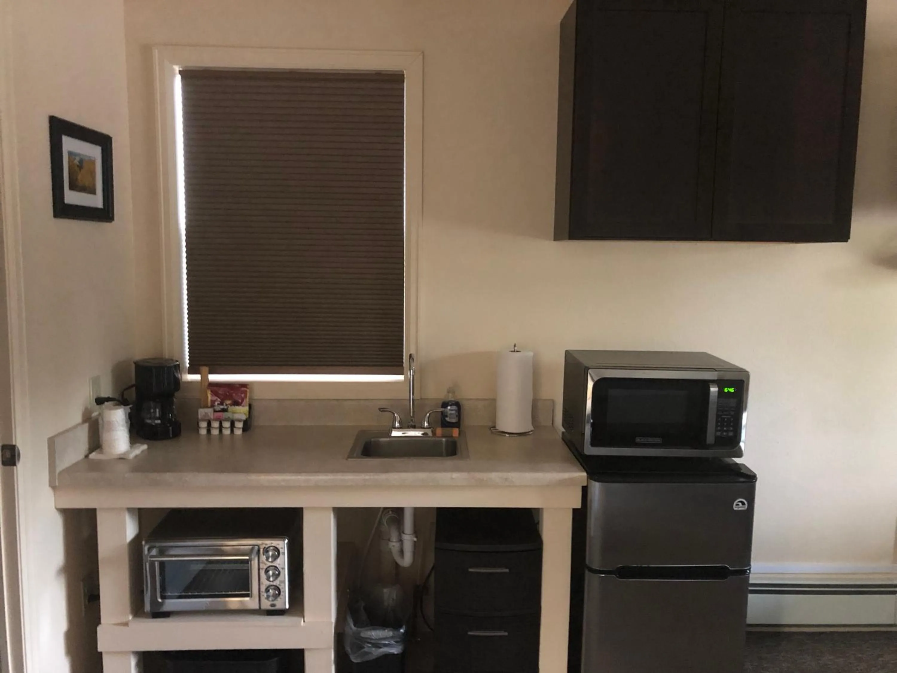 Kitchen or kitchenette in Mansion House Motel