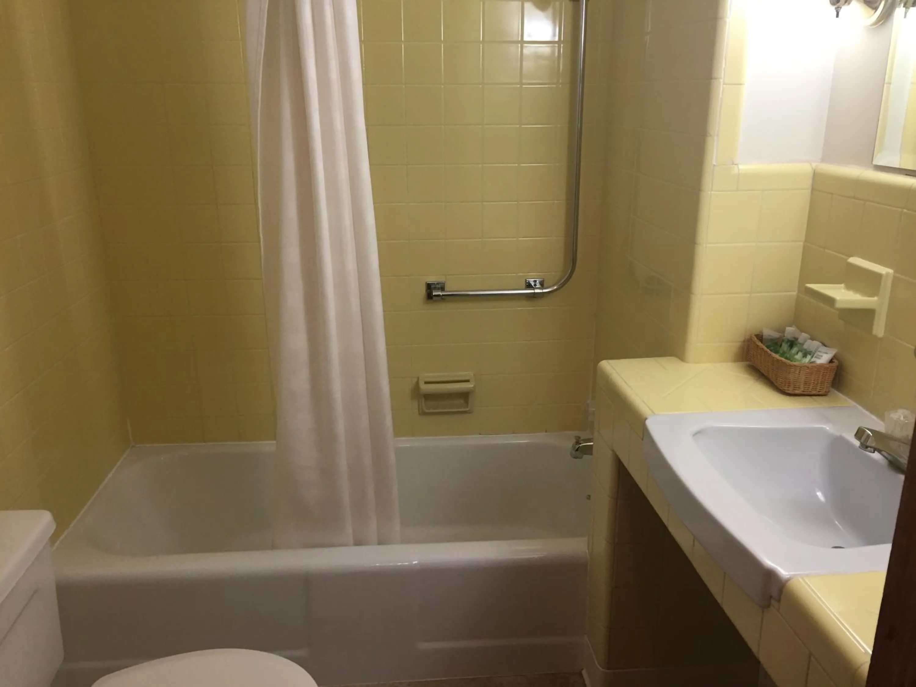 Bathroom in Mansion House Motel