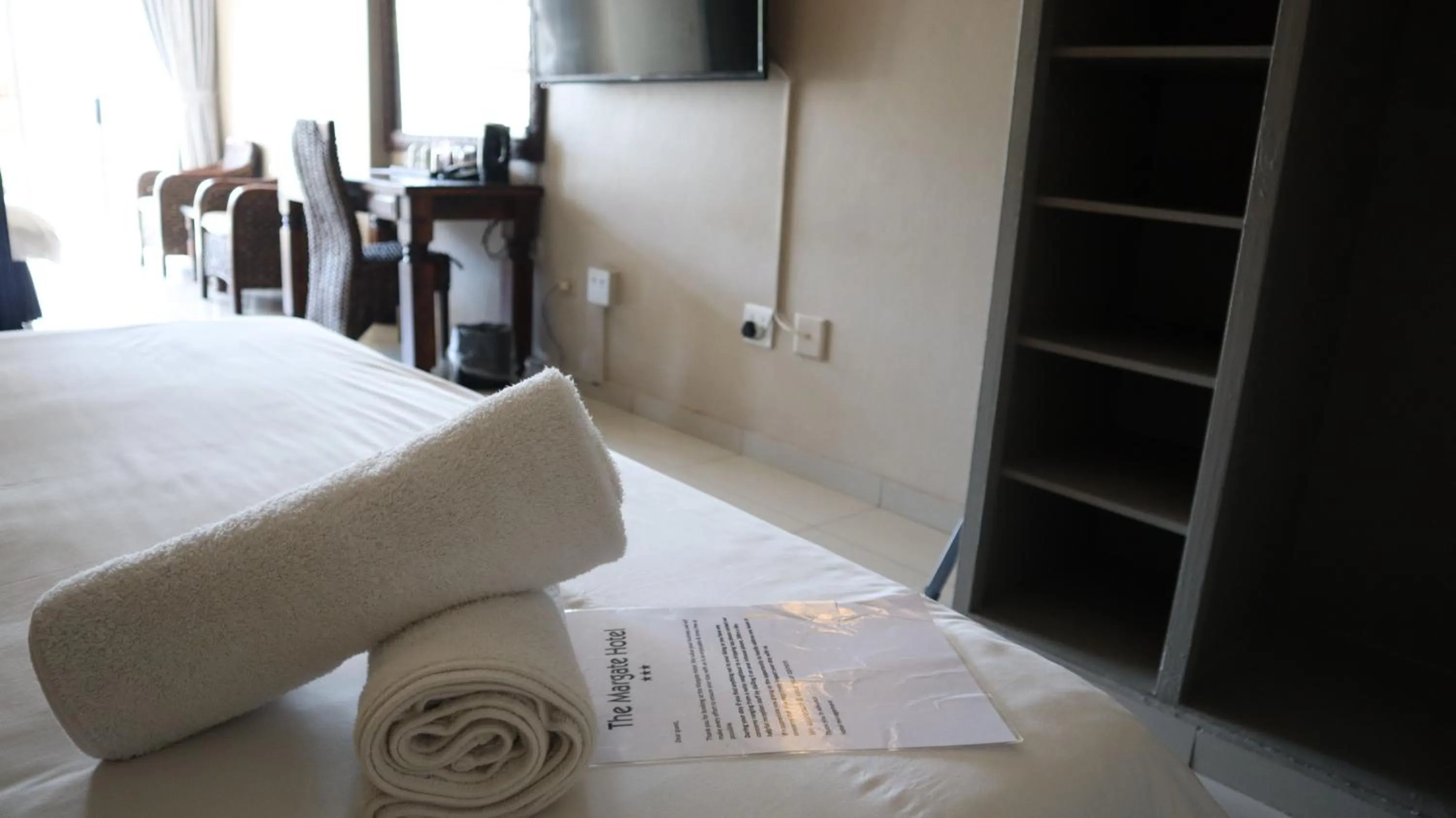 Bed in Margate Hotel