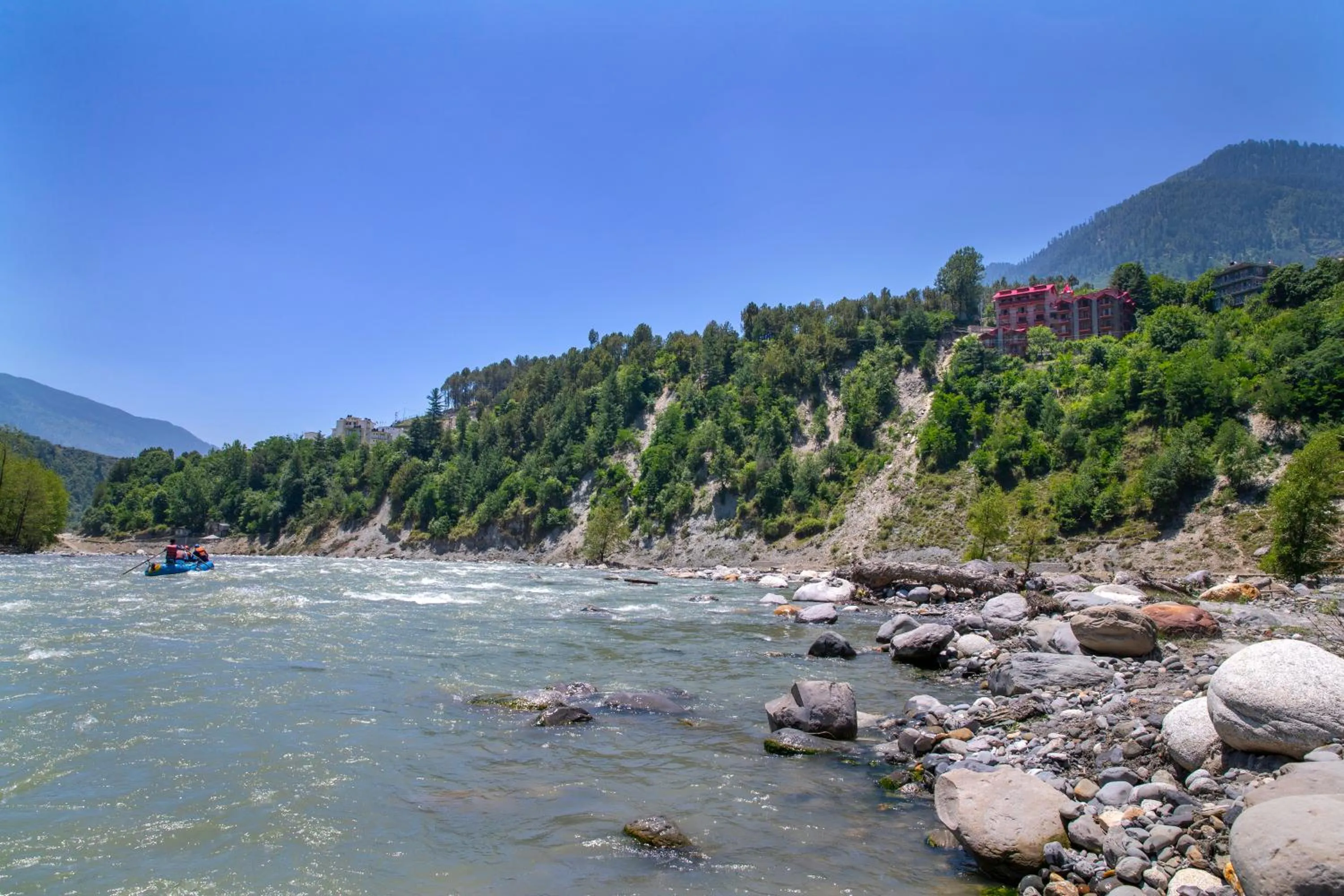 Natural landscape in Regenta Inn by Riverside Manali