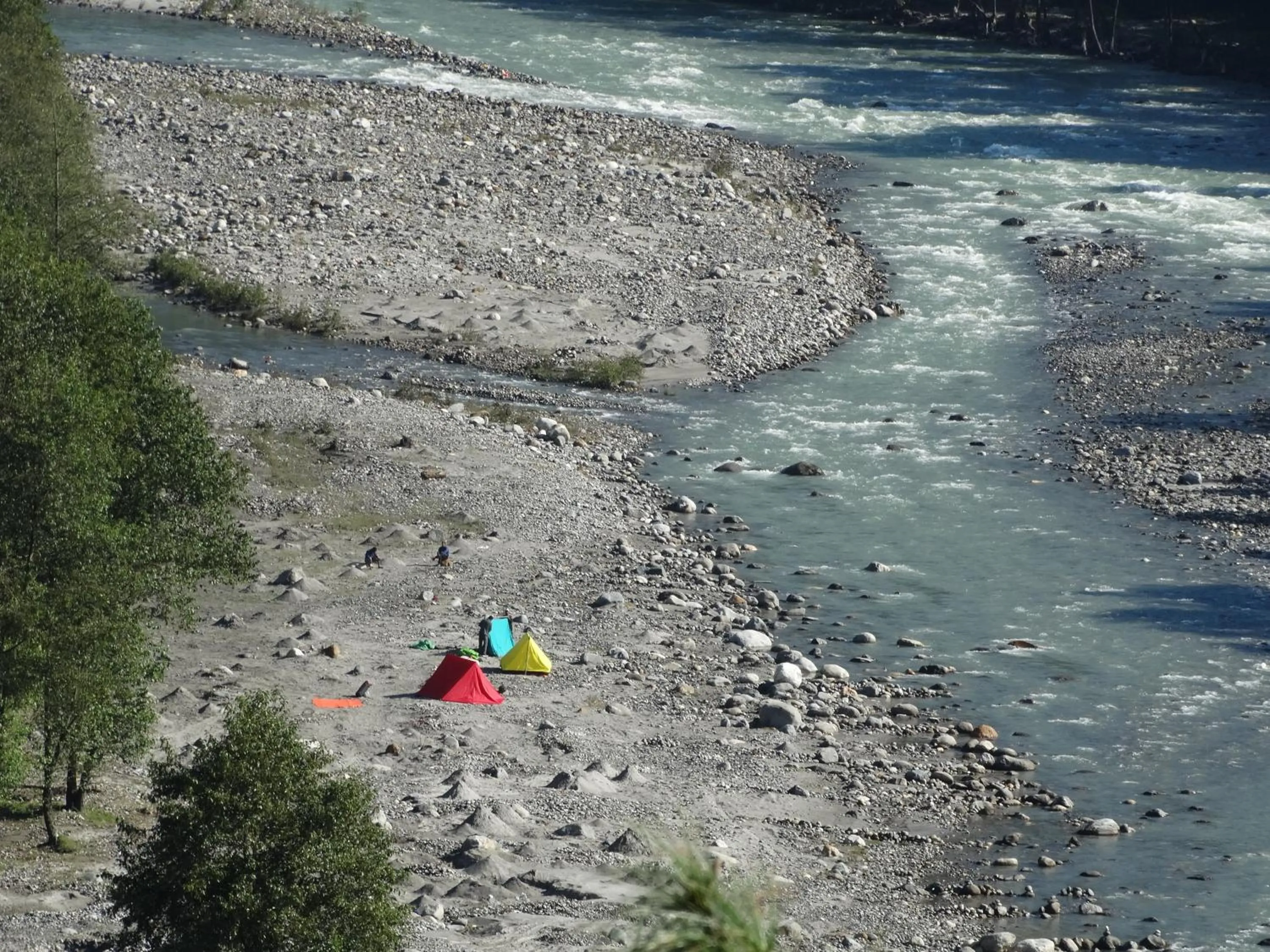 River view in Regenta Inn by Riverside Manali