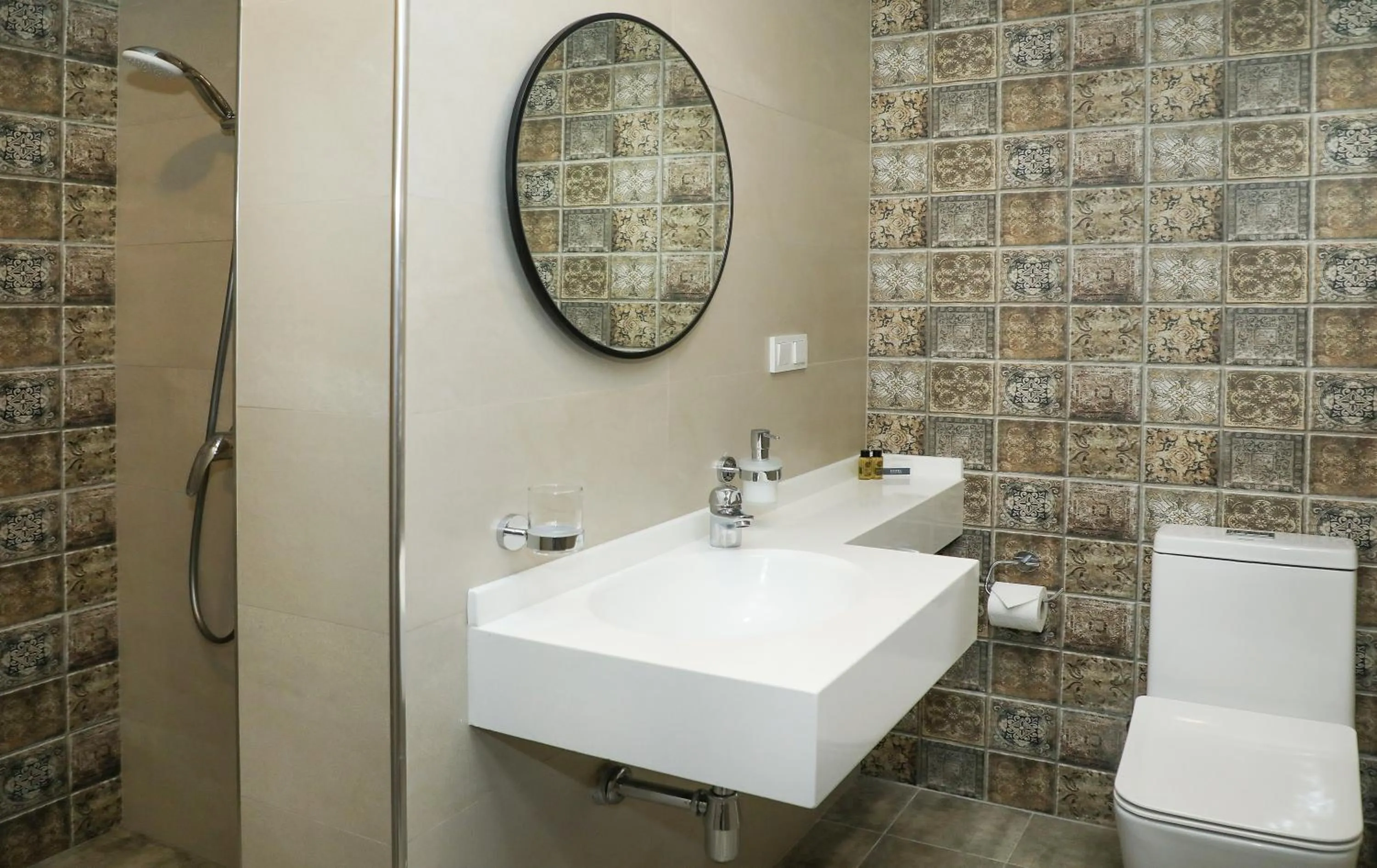 Bathroom in Teryan Pushkin Apart Hotel