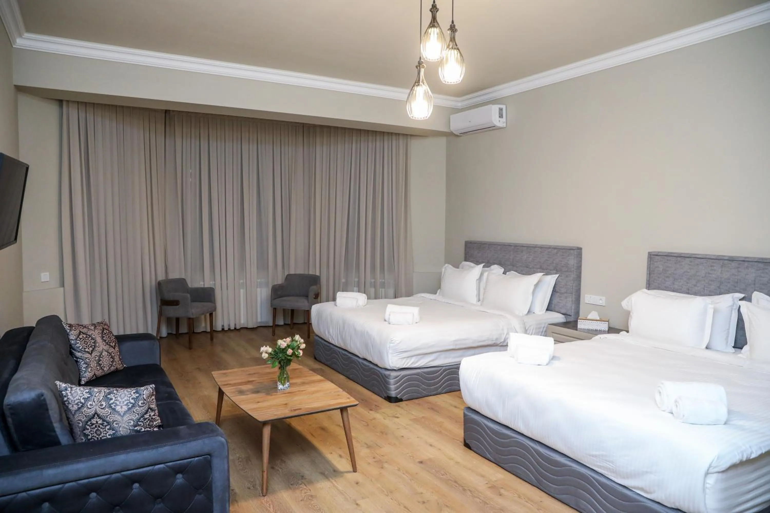 Photo of the whole room, Bed in Teryan Pushkin Apart Hotel