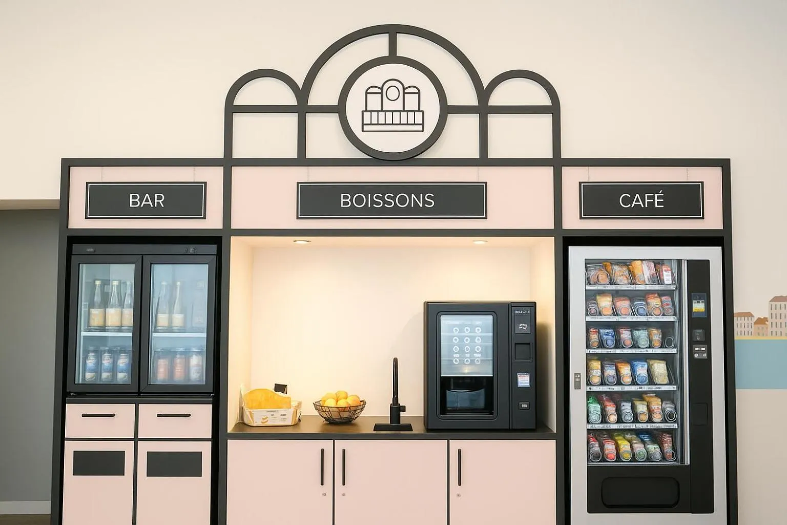 Lounge or bar in Le Grand Hotel