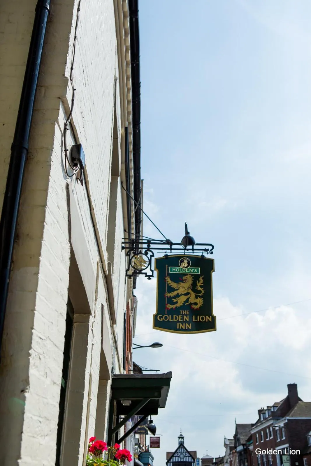 Property building in The Golden Lion Inn