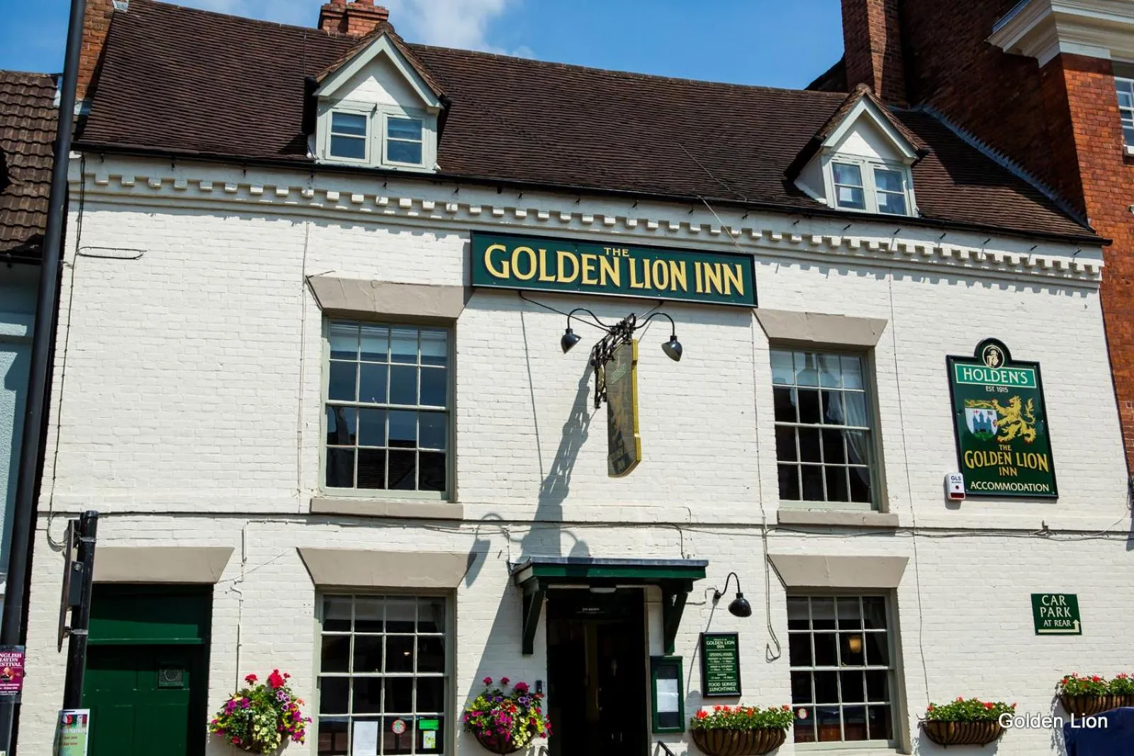 Property building in The Golden Lion Inn