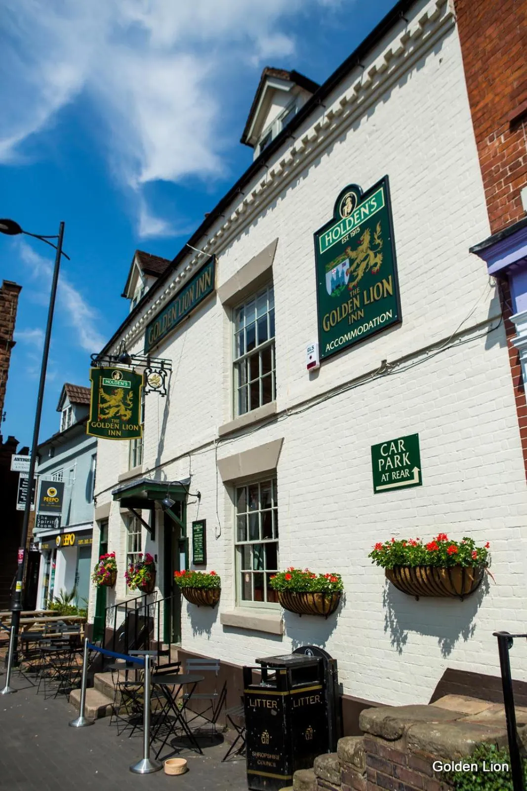 Property building in The Golden Lion Inn