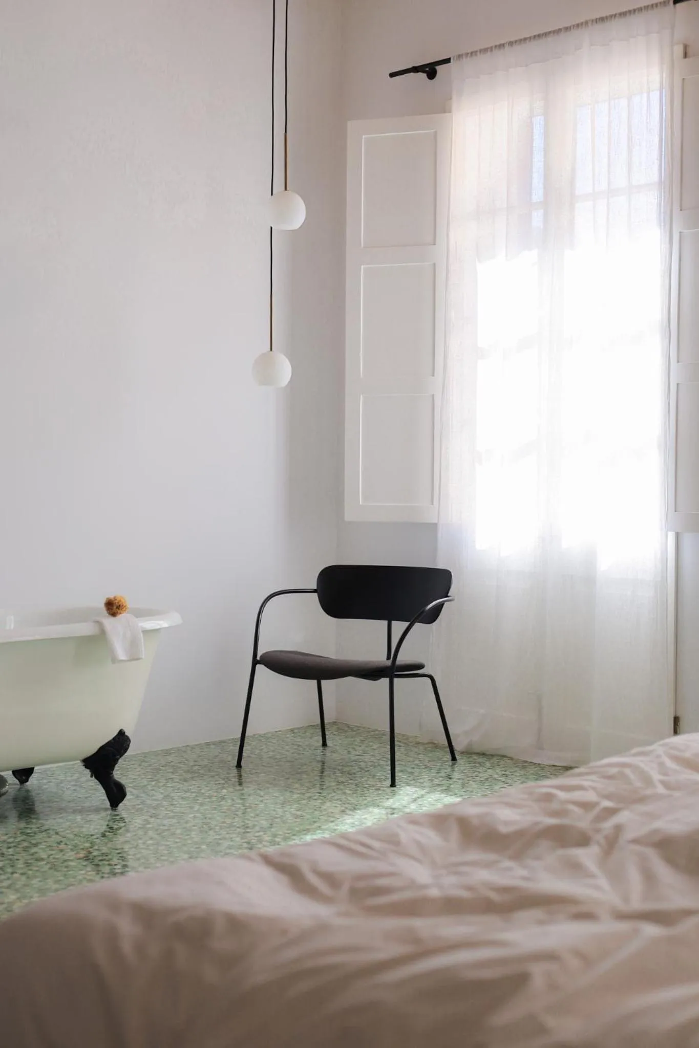 Bed in Fragile Hotel