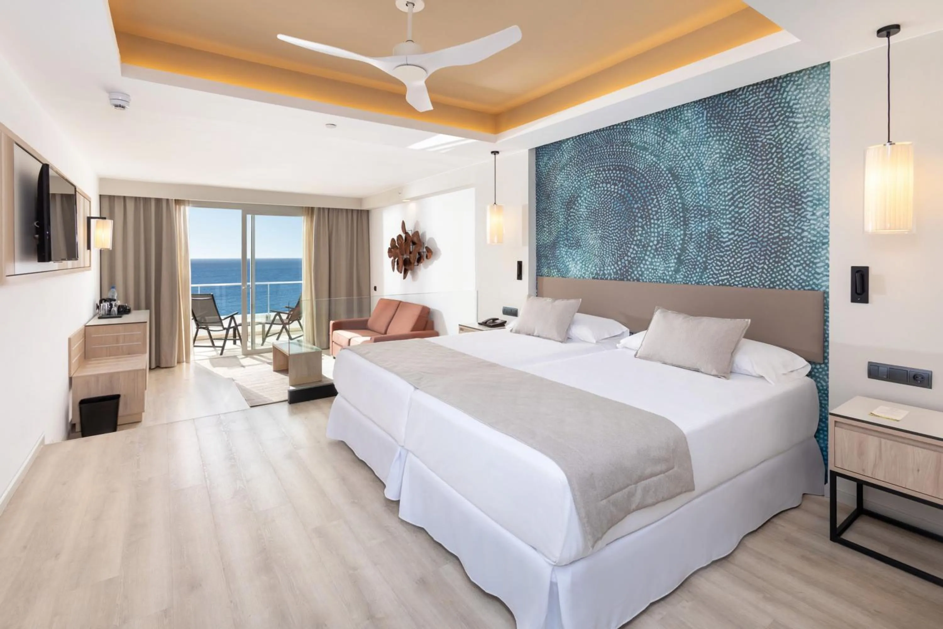 Bed in Hotel Riu Palace Jandia